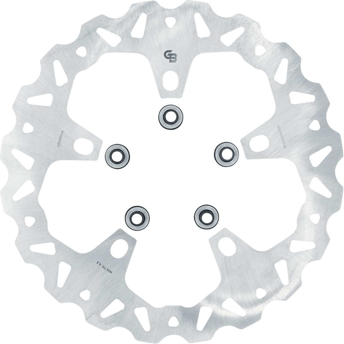 Gbrakes #GBD9004X - Wave® Brake Rotor - Front - 12-1/2"