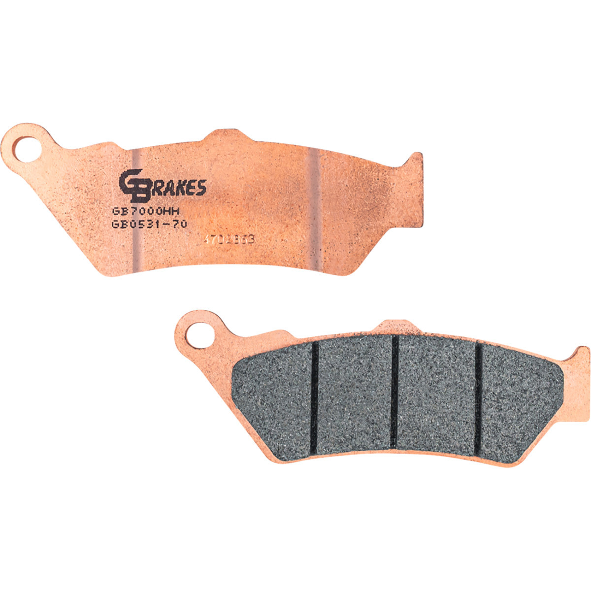 Gbrakes #GB0531-70 - Brake Pads - Sintered - Front/Rear