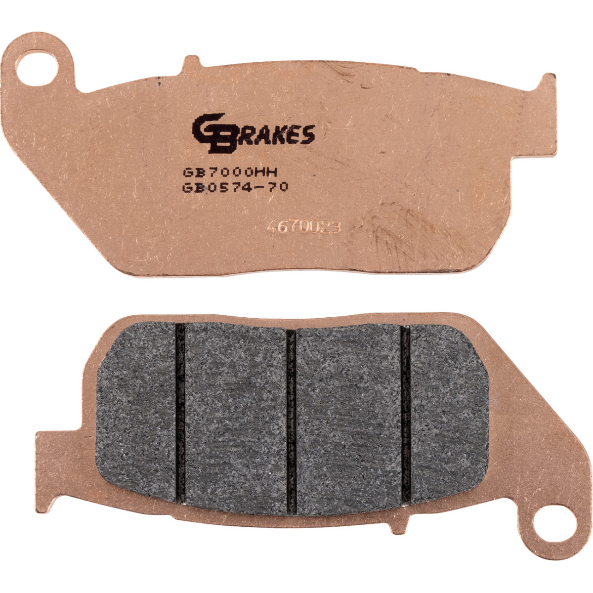 Gbrakes #GB0574-70 - Brake Pads - Sintered - Front