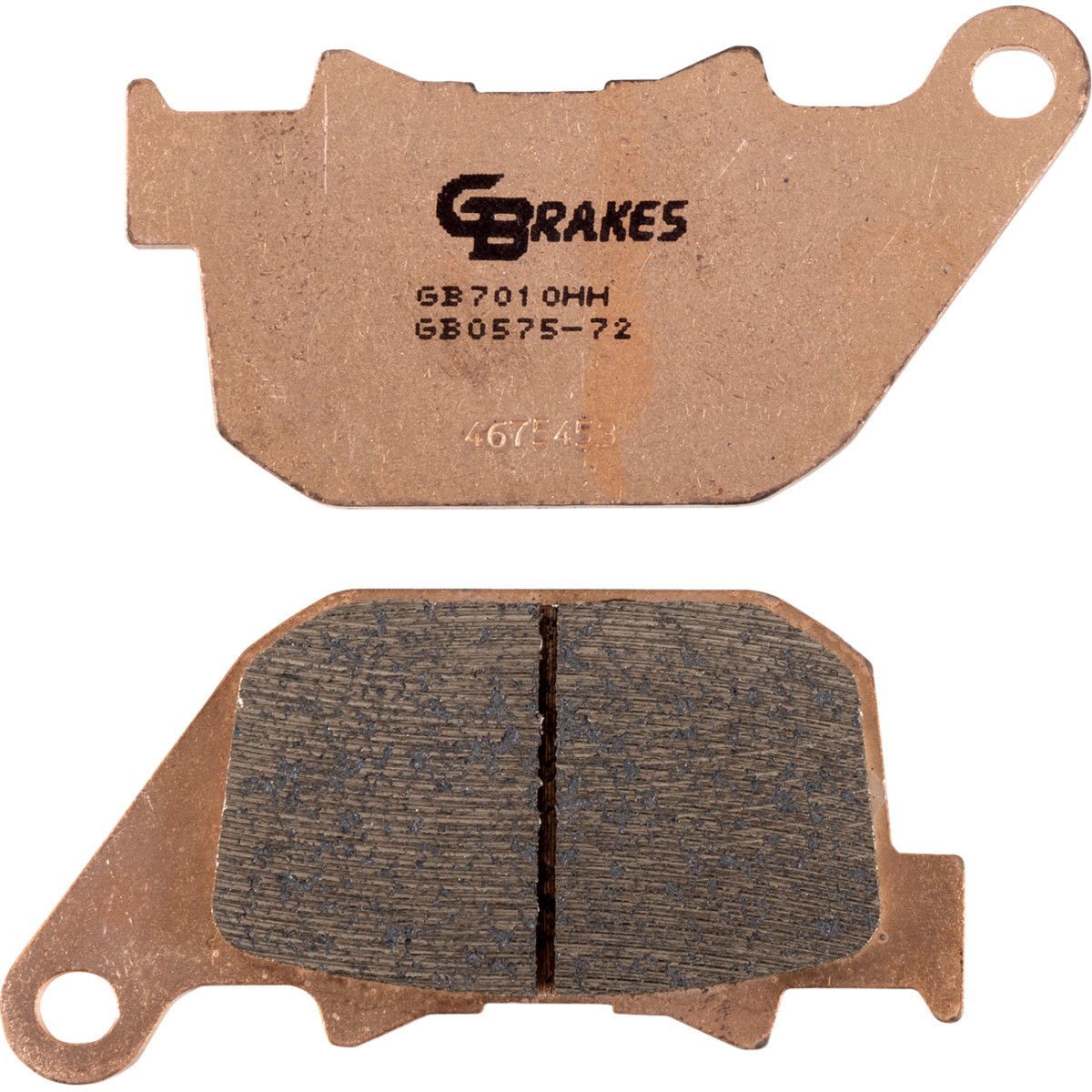 Gbrakes #GB0575-72 - Brake Pads - Sintered - Rear