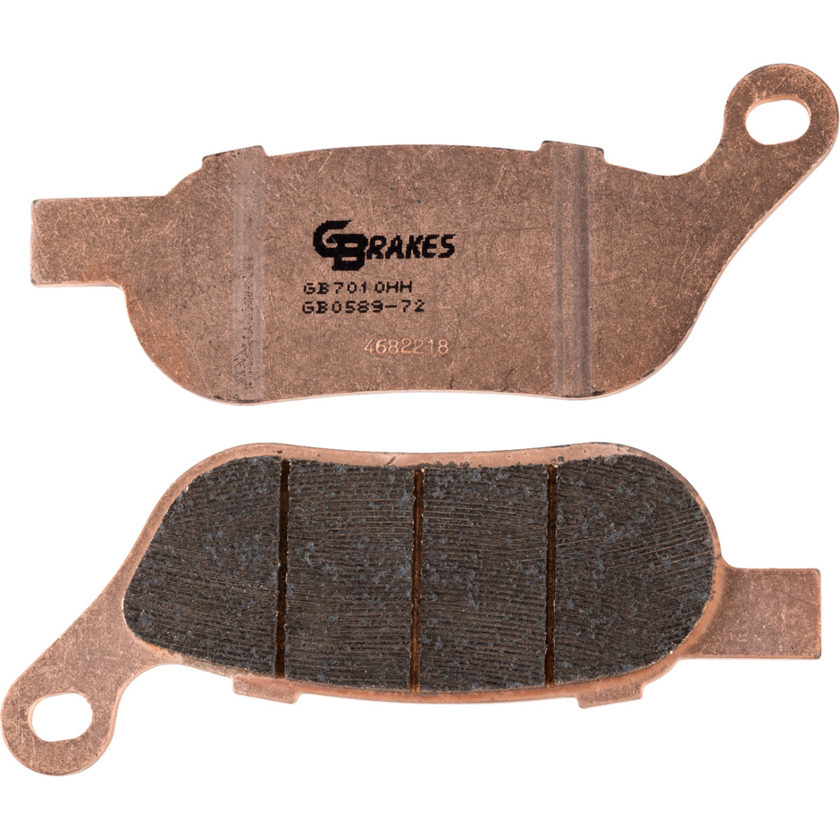 Gbrakes #GB0589-72 - Brake Pads - Sintered - Rear
