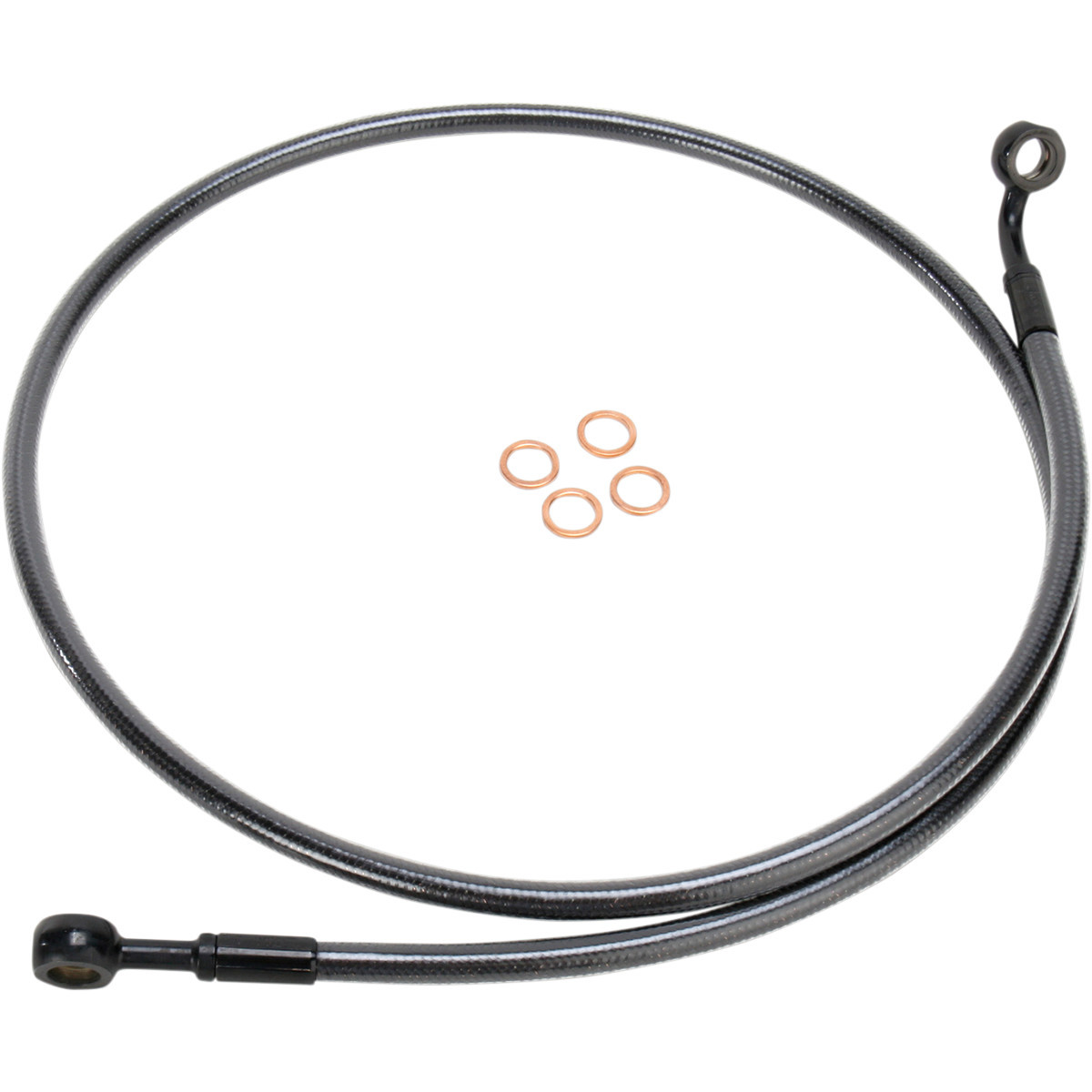 Magnum Shielding #46740SW - Brake Line - 180/60° - 40" - Black Pearl