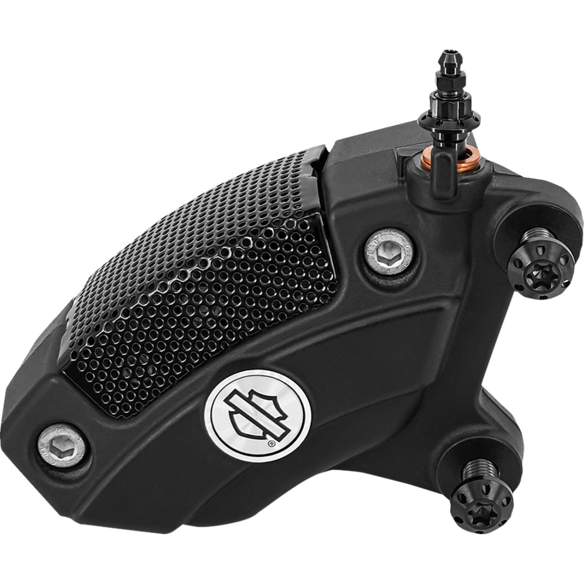 Arlen Ness #300-822 - Banjo Bolt with Bleeder - 10mm - Black