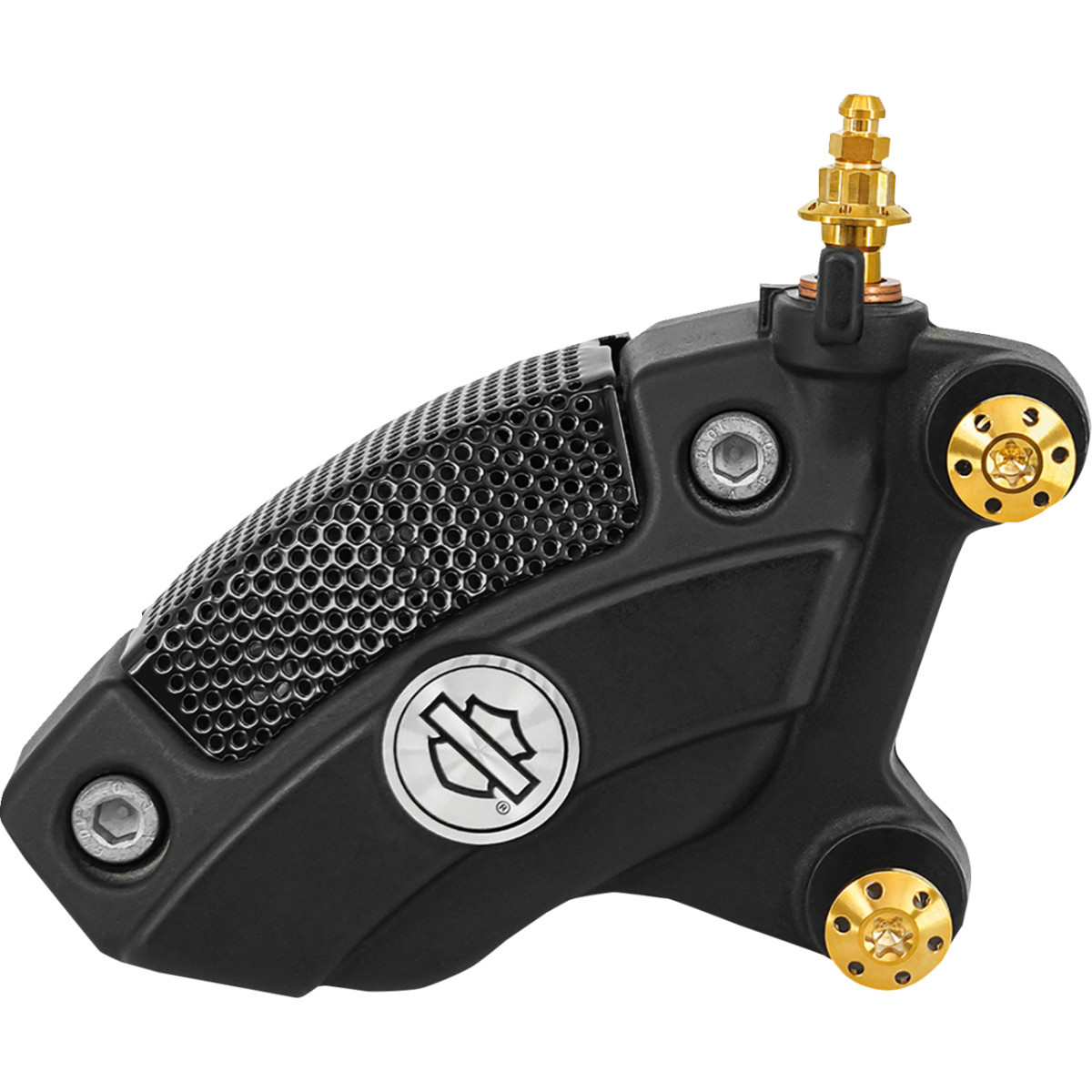 Arlen Ness #300-823 - Banjo Bolt with Bleeder - 10mm - Gold