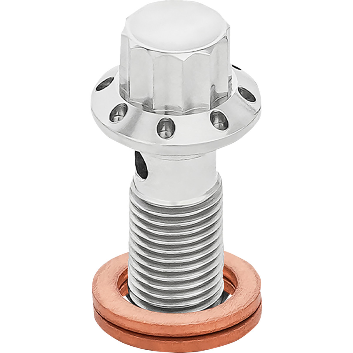 Arlen Ness #300-824 - Banjo Bolt - 3/8"-24 - Polished