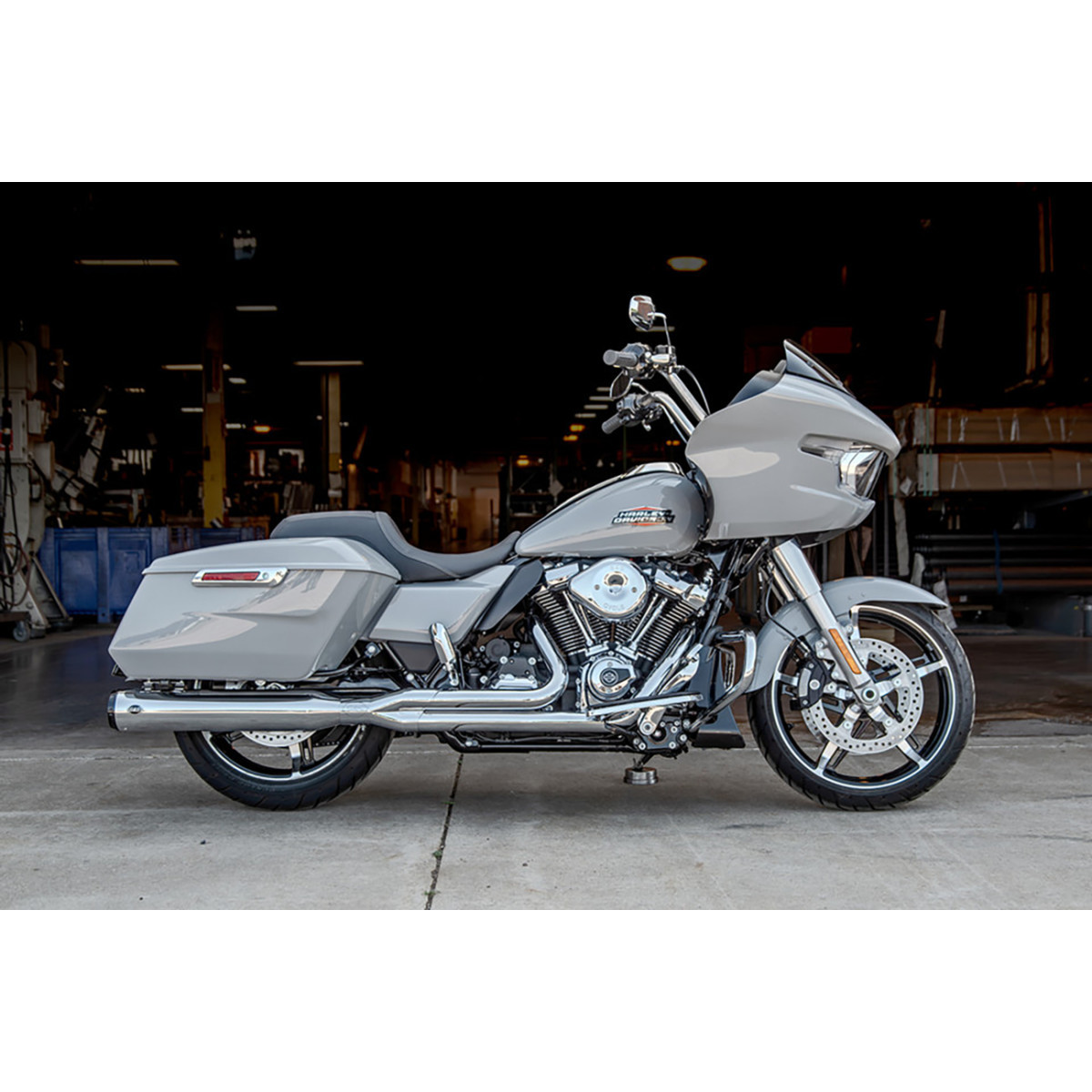S&S Cycle #550-1170 - 2-into-1 GNX Exhaust System - 49-State - Chrome - M8 Touring