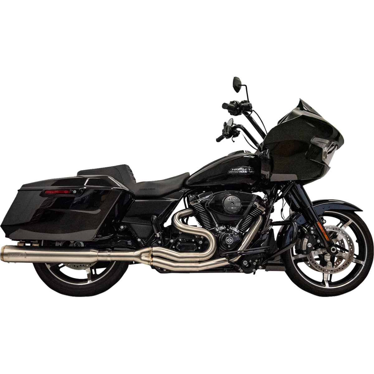 Bassani Xhaust #1F78SS - 2-into-1 High Horsepower Exhaust System - Stainless Steel - M8
