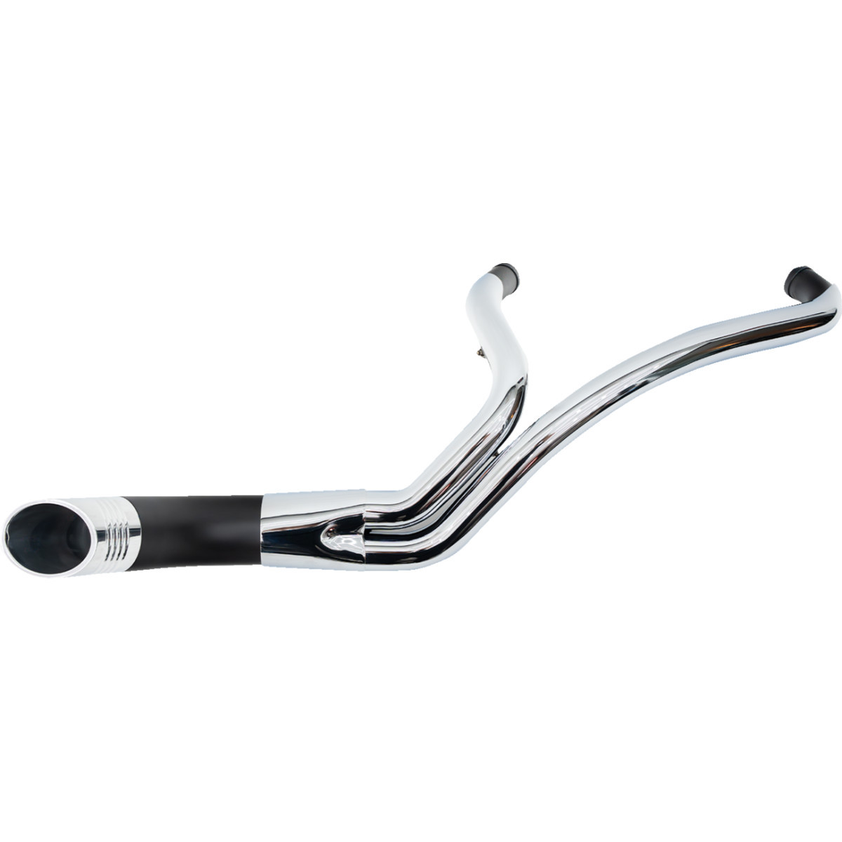 Trask #TM-5760CH - 2-into-1 Up Yours Exhaust System - M8 - Chrome