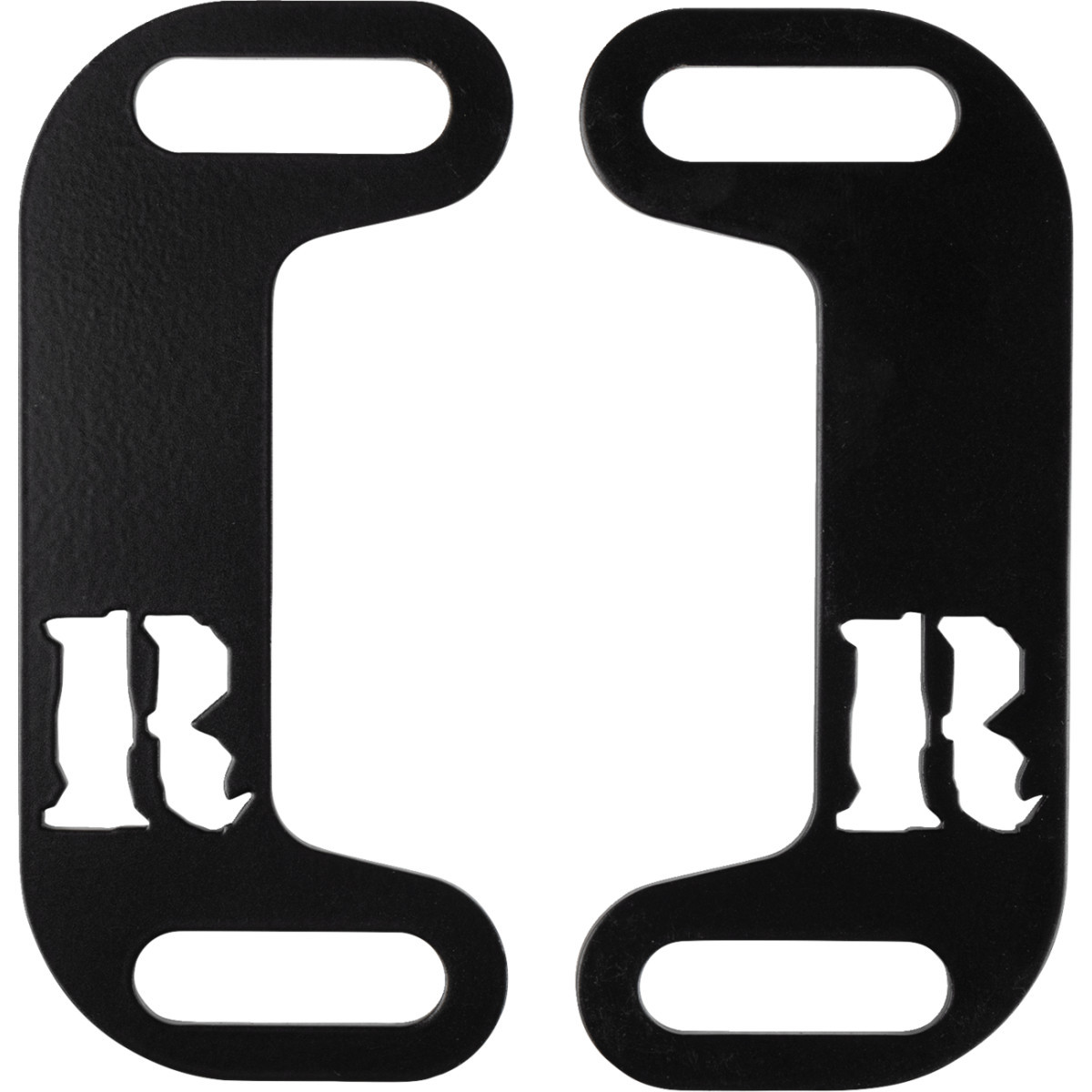 Rickrak #RR-MCB - Centering Muffler Brackets - Powder-Coated - Black