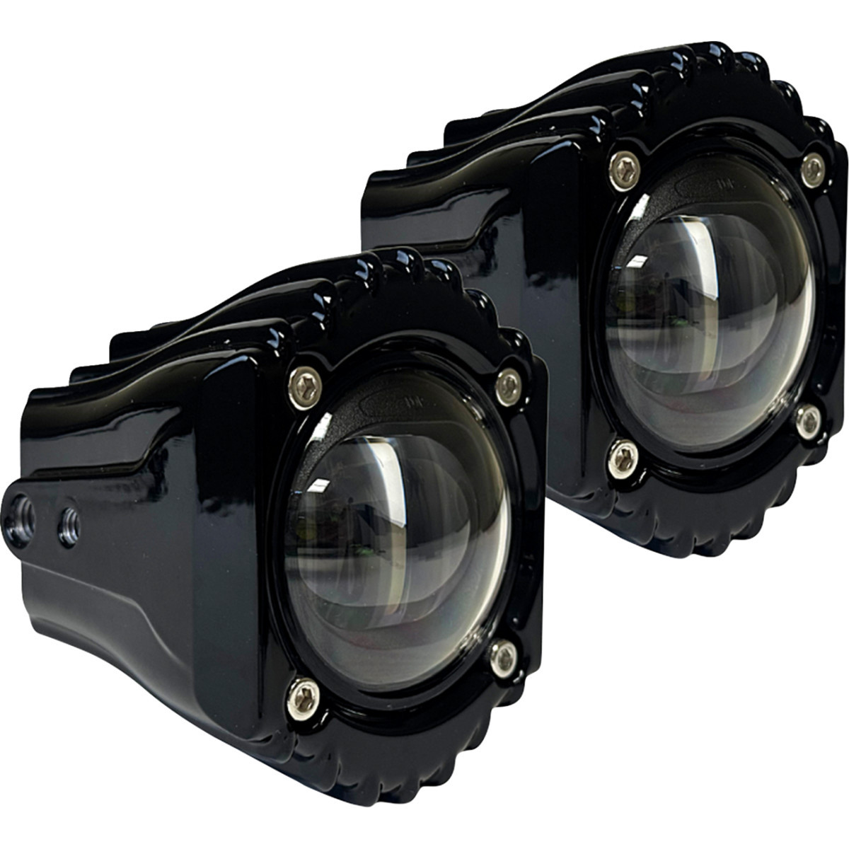 Custom Dynamics #SD-FOG-2W - Fog Light - White/Clear - Harley-Davidson®