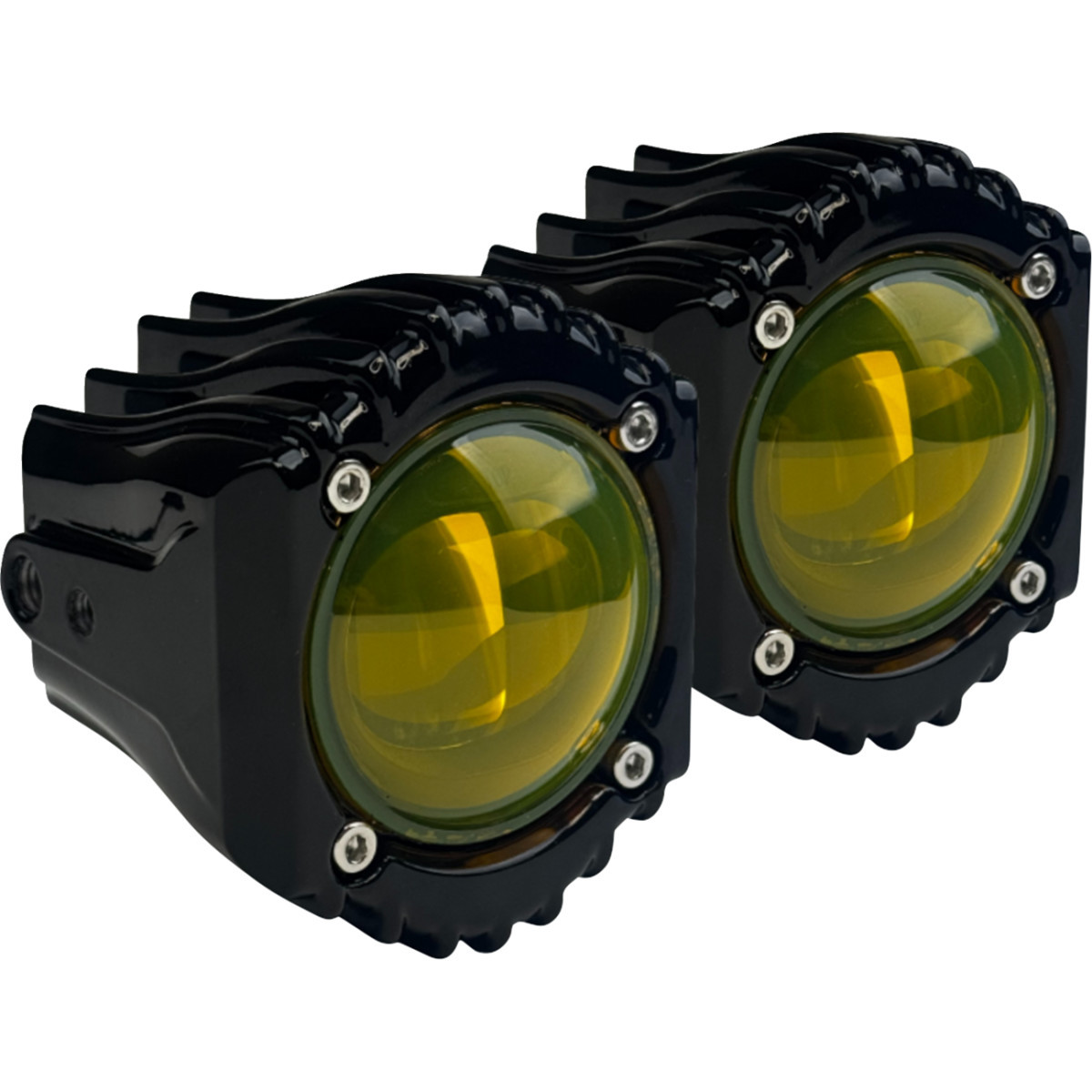 Custom Dynamics #SD-FOG-2Y - Fog Light - Selective Yellow - Harley-Davidson®