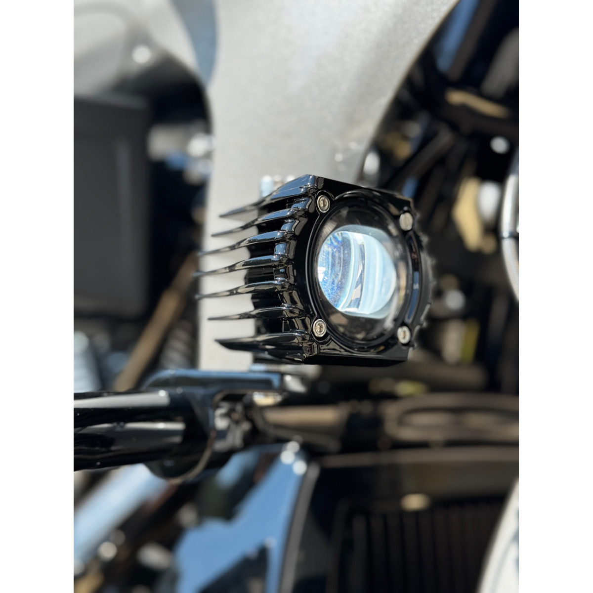 Custom Dynamics #SD-FOG-5W - Fog Light - White/Clear - Harley-Davidson®