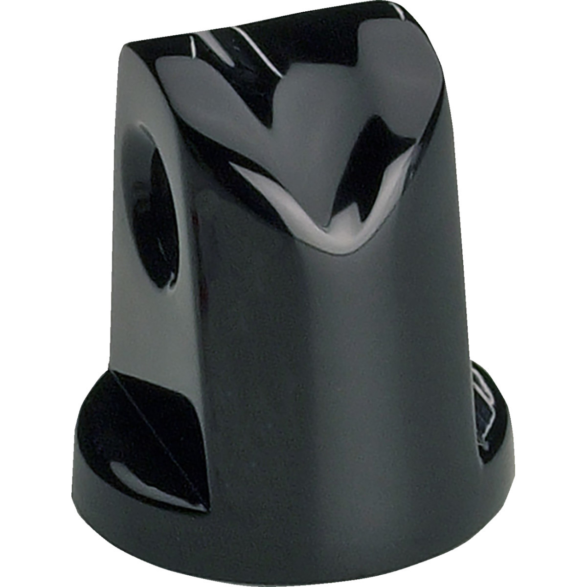 Headwinds #1-0001ZA - Bullet Headlight Mount - Black - '80-'18 Harley-Davidson®