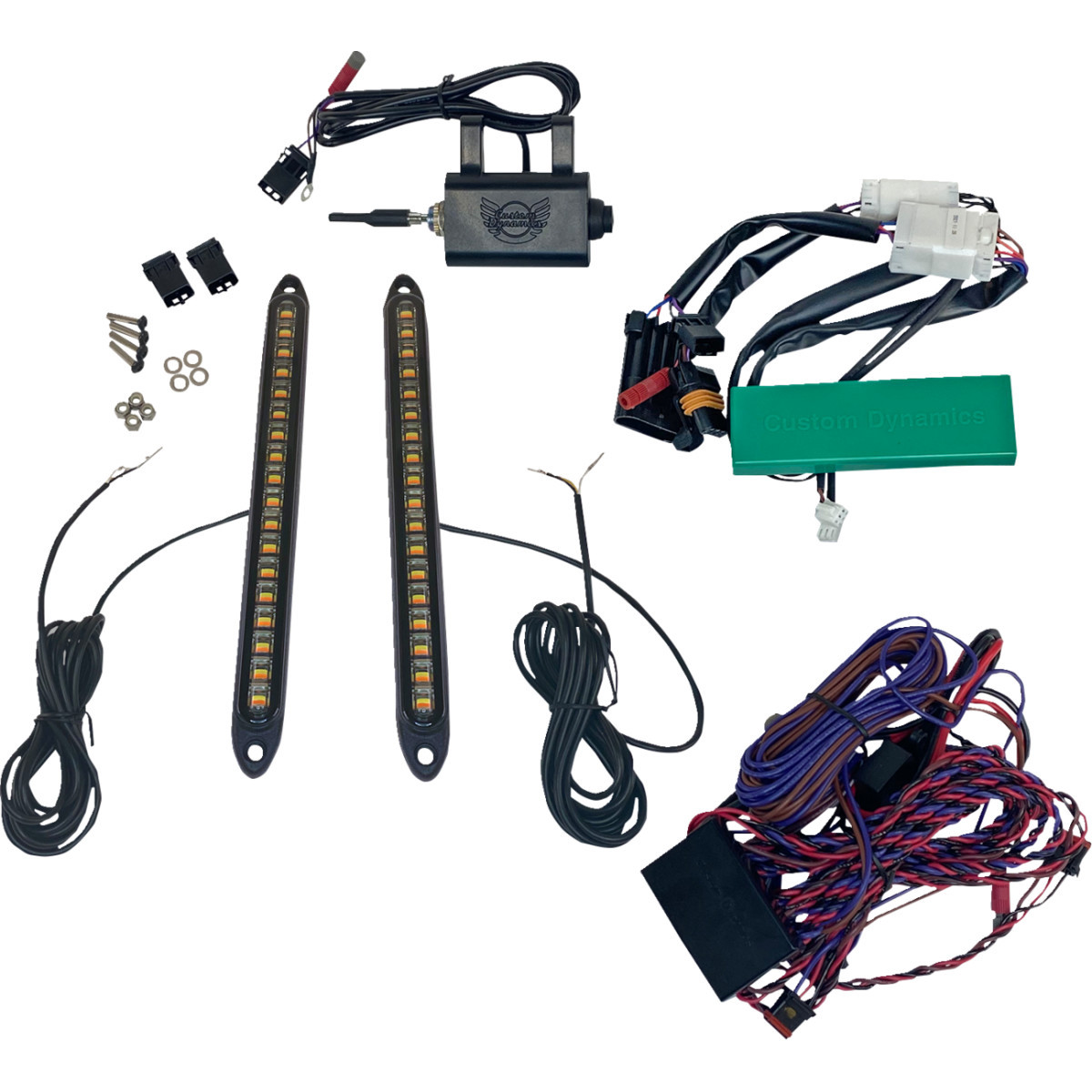 Custom Dynamics #CD-SXS-RZRTRAIL - LED Turn Signals - Front/Rear - RZR
