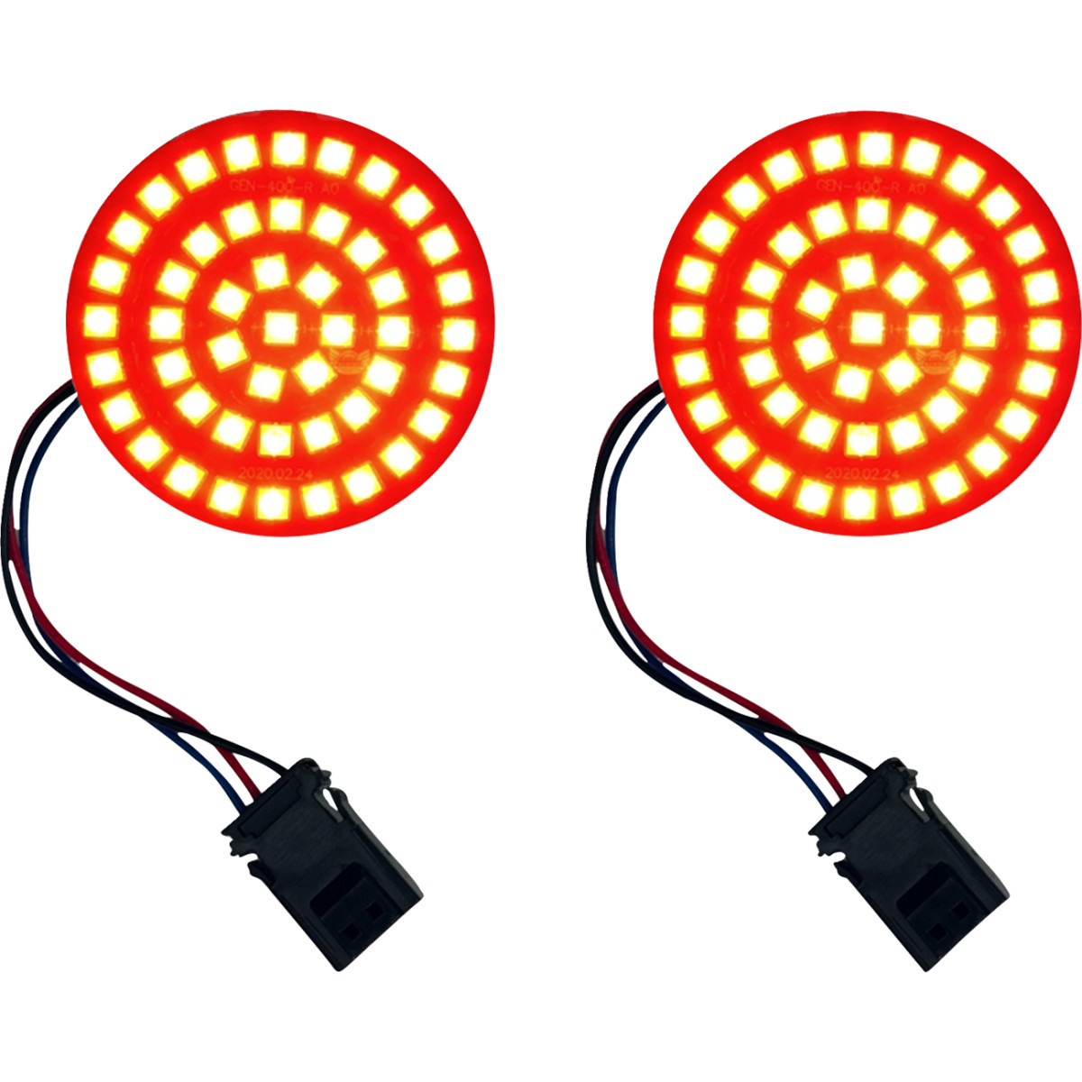 Custom Dynamics #GEN-4-R-25ST - Genesis® 4 Rear Signals - Red