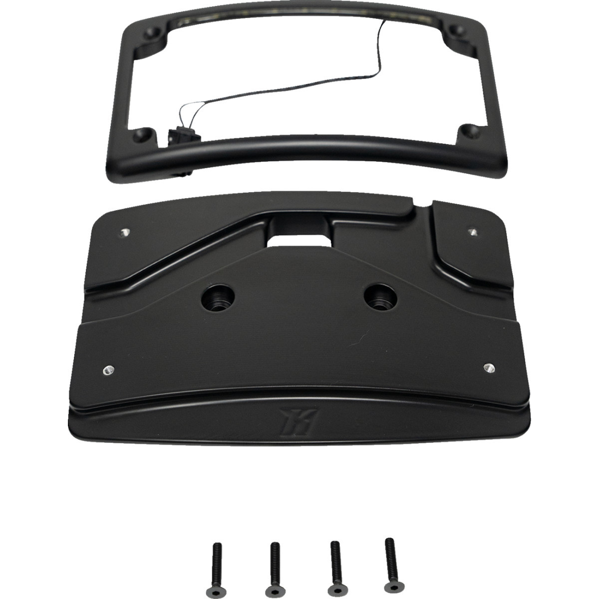 Kodlin USA #KUS20102 - Mount Kit - License Plate - Curved - Black