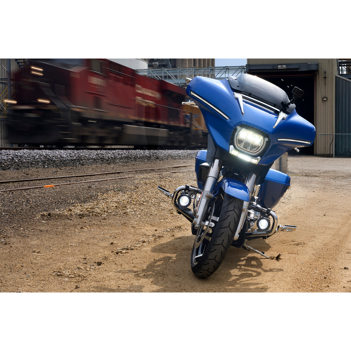 Ciro #45220 - GOAT-E Fairing Light - Chrome - FLHX