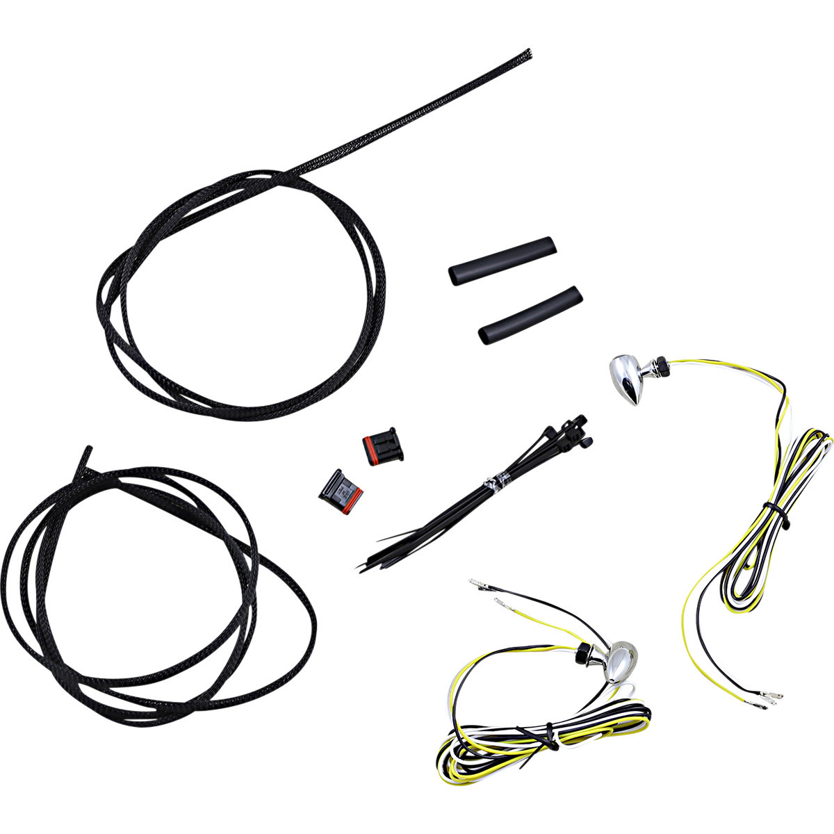 Custom Dynamics #CD-MICRO-AW2-C - Micro Turn Signals - Dual - Amber/White - Chrome