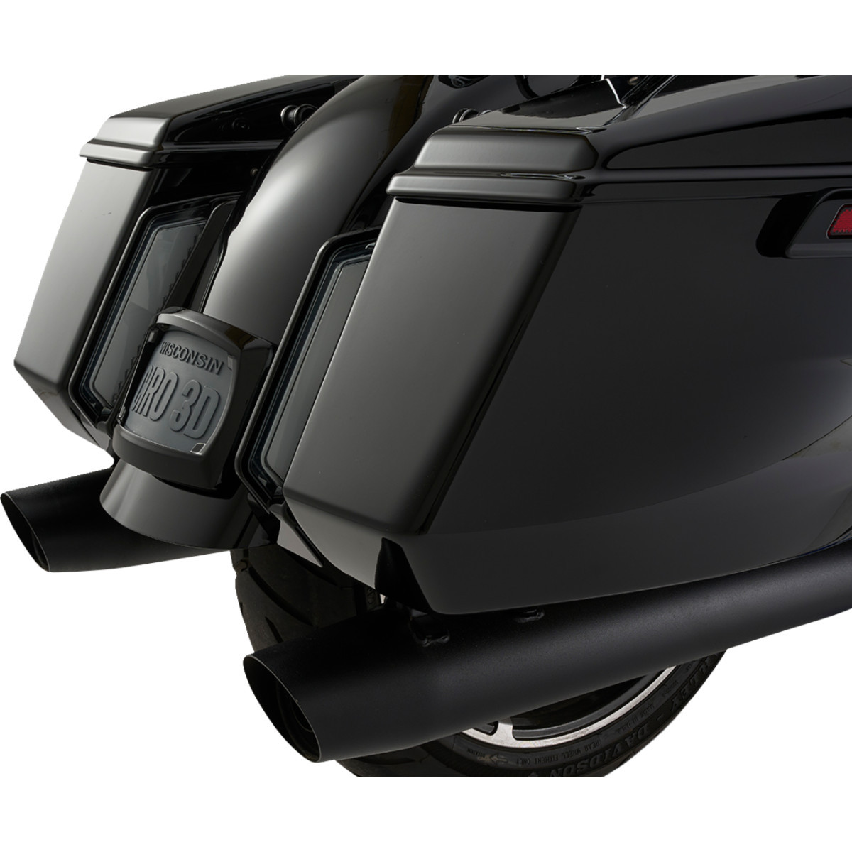 Ciro #42051 - Filler Panel Tail Lights - Smoke Lens - Black