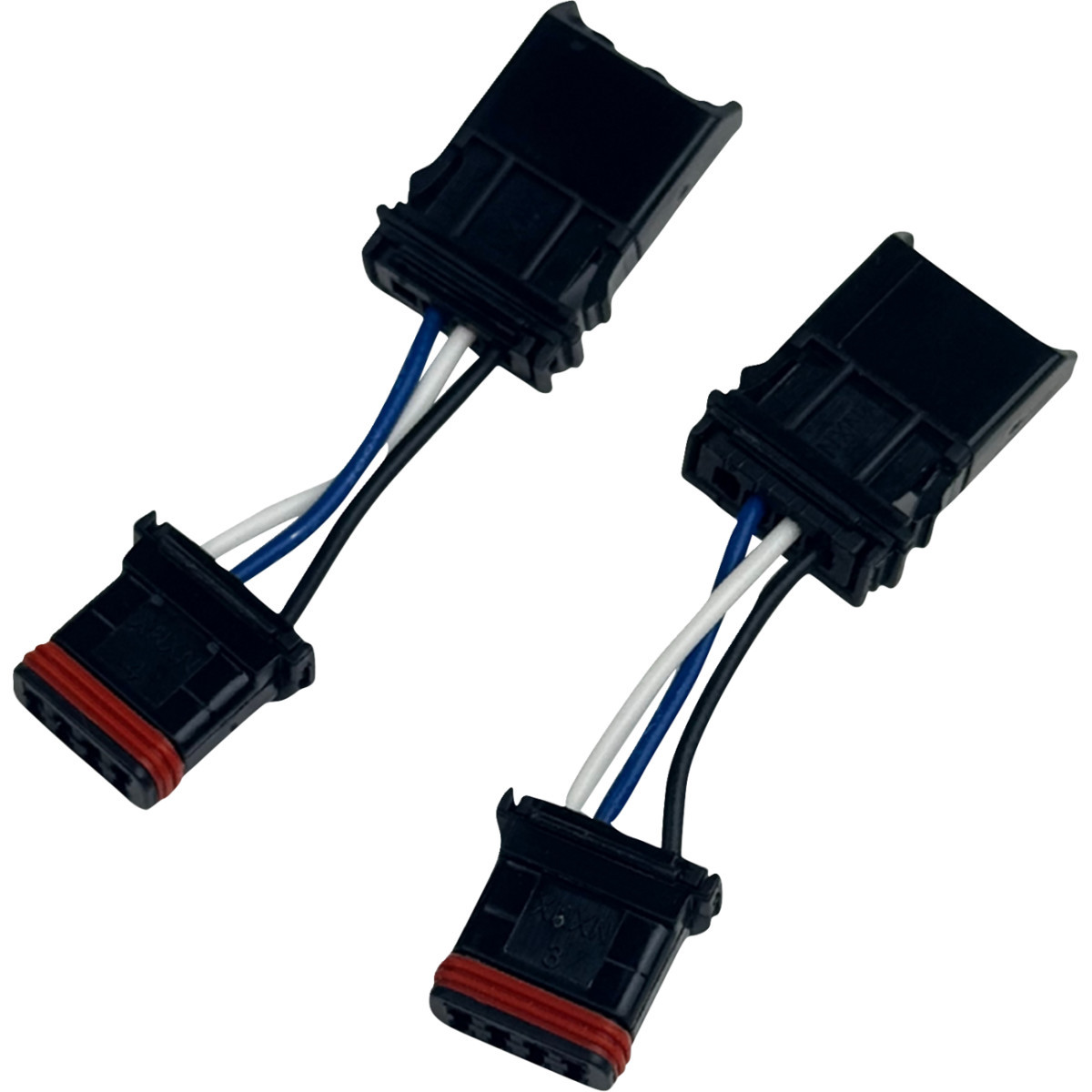 Custom Dynamics #CD-25HT-FTS-HARN - Front Turn Signal Adapters - Heritage Softail