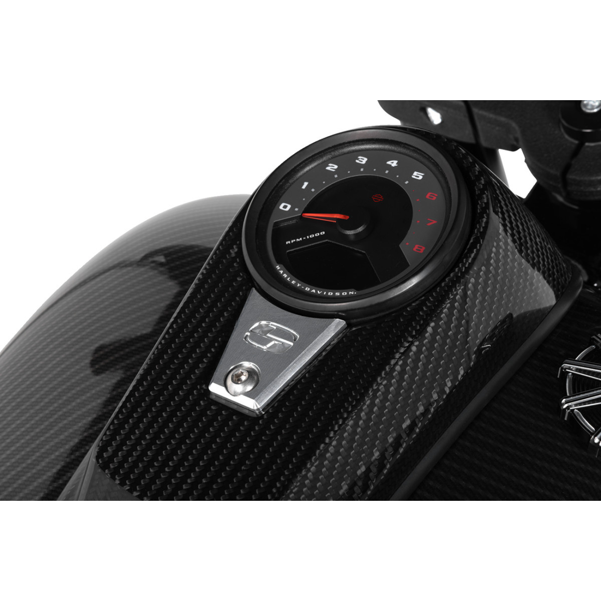 Saddlemen #CF-822-29-001 - Dash Panel - Carbon Fiber/Gloss