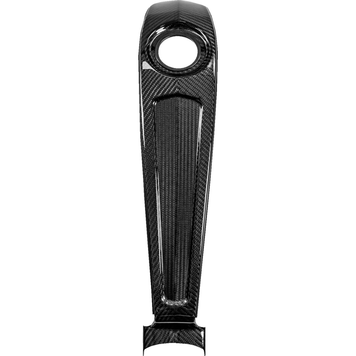 Saddlemen #CF-818-30-002 - Dash Console - Center Fill - Carbon Fiber/Gloss - Harley-Davidson® - Softail