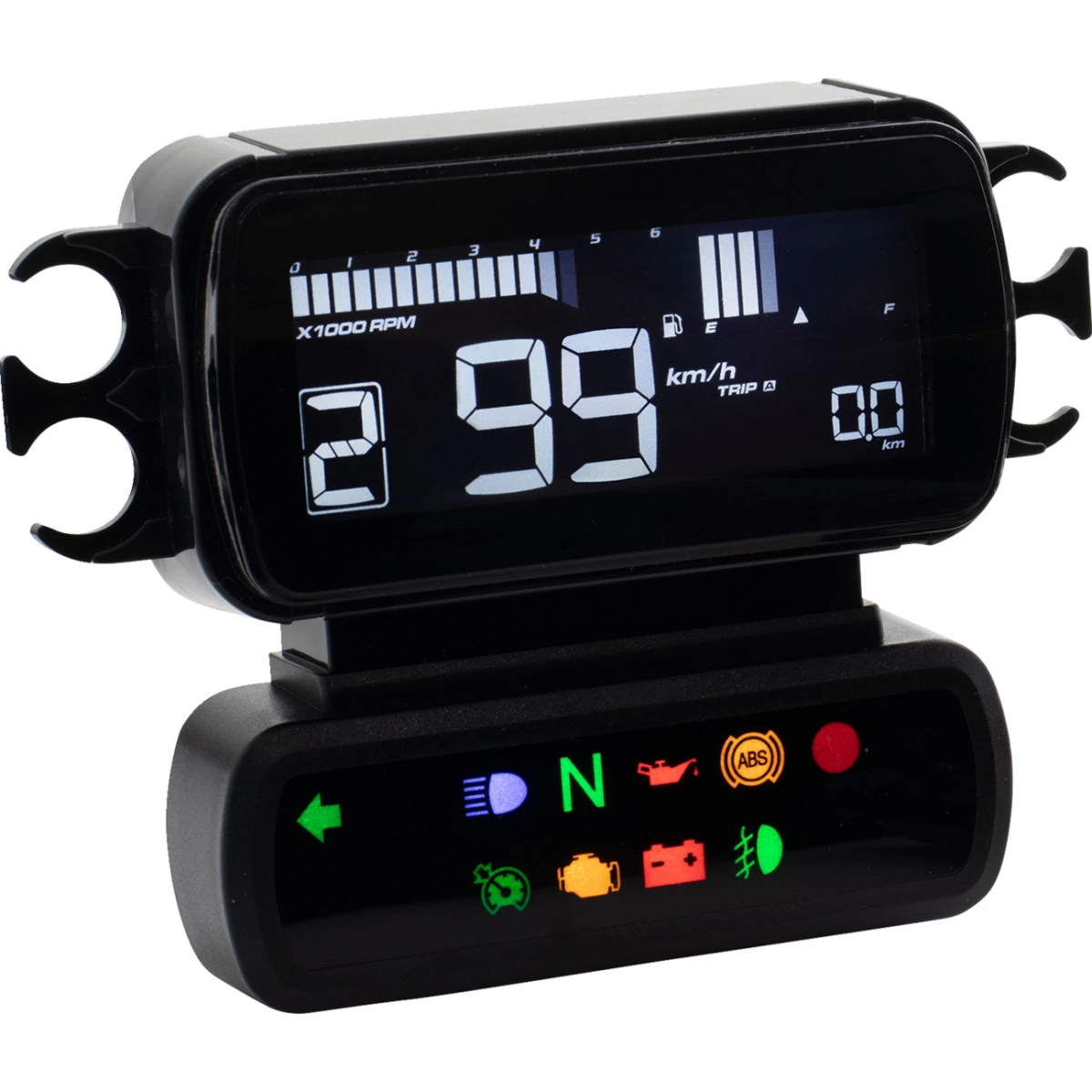 Koso North America #BA080020 - D2 LCD - Multifunction Meter