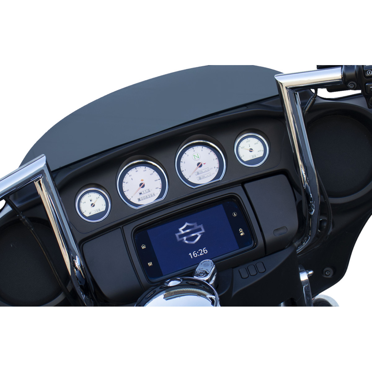 Koso North America #BA064930 - HD-03X | TFT Gauge Set - Harley-Davidson®