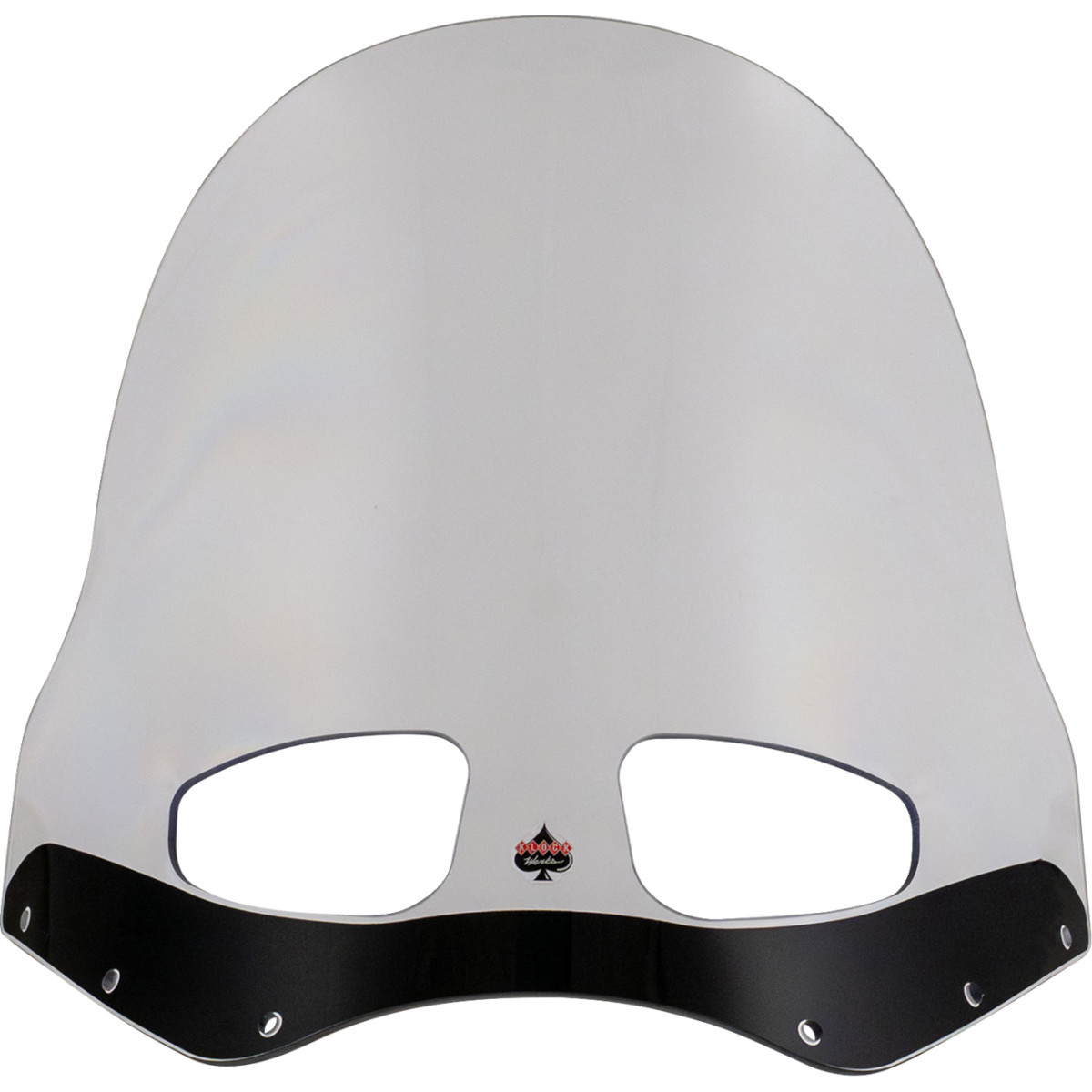 Klock Werks #KWW-06-0613-C - Flare® Windshield - Road Warrior Fairing - 15" - Clear