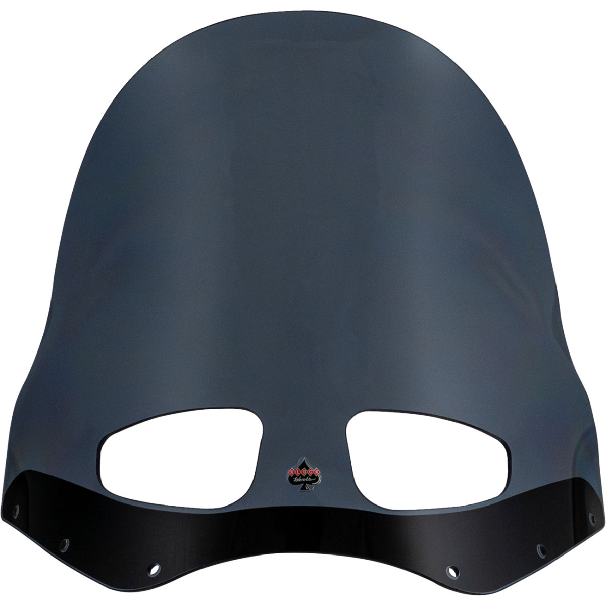 Klock Werks #KWW-06-0613-DS - Flare® Windshield - Road Warrior Fairing - 15" - Dark Smoke
