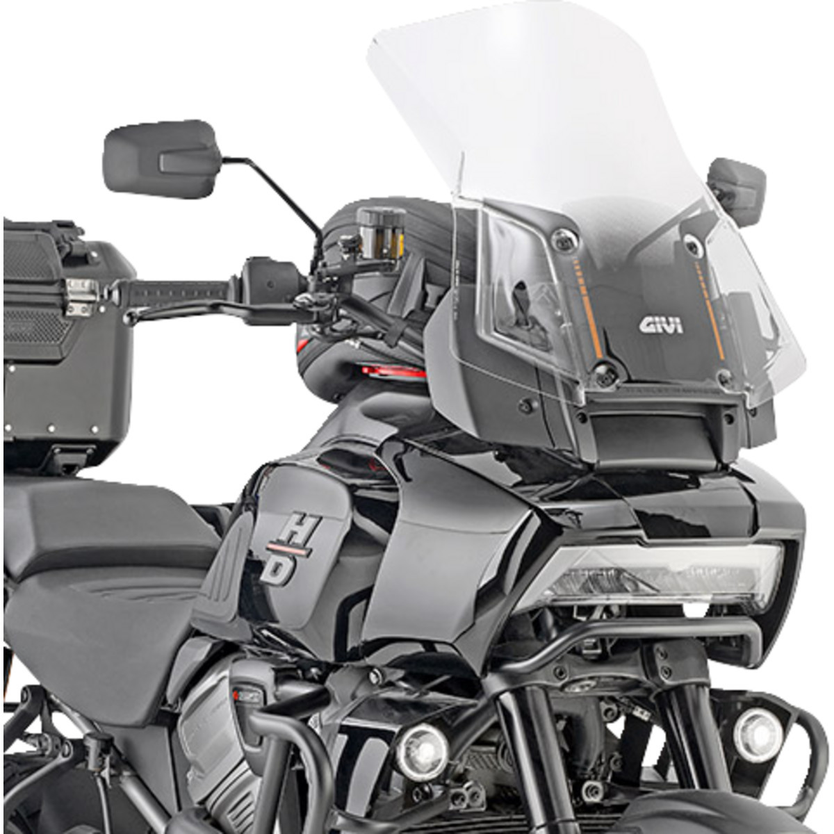 Givi #8400DT - Windshield - Clear - Pan America