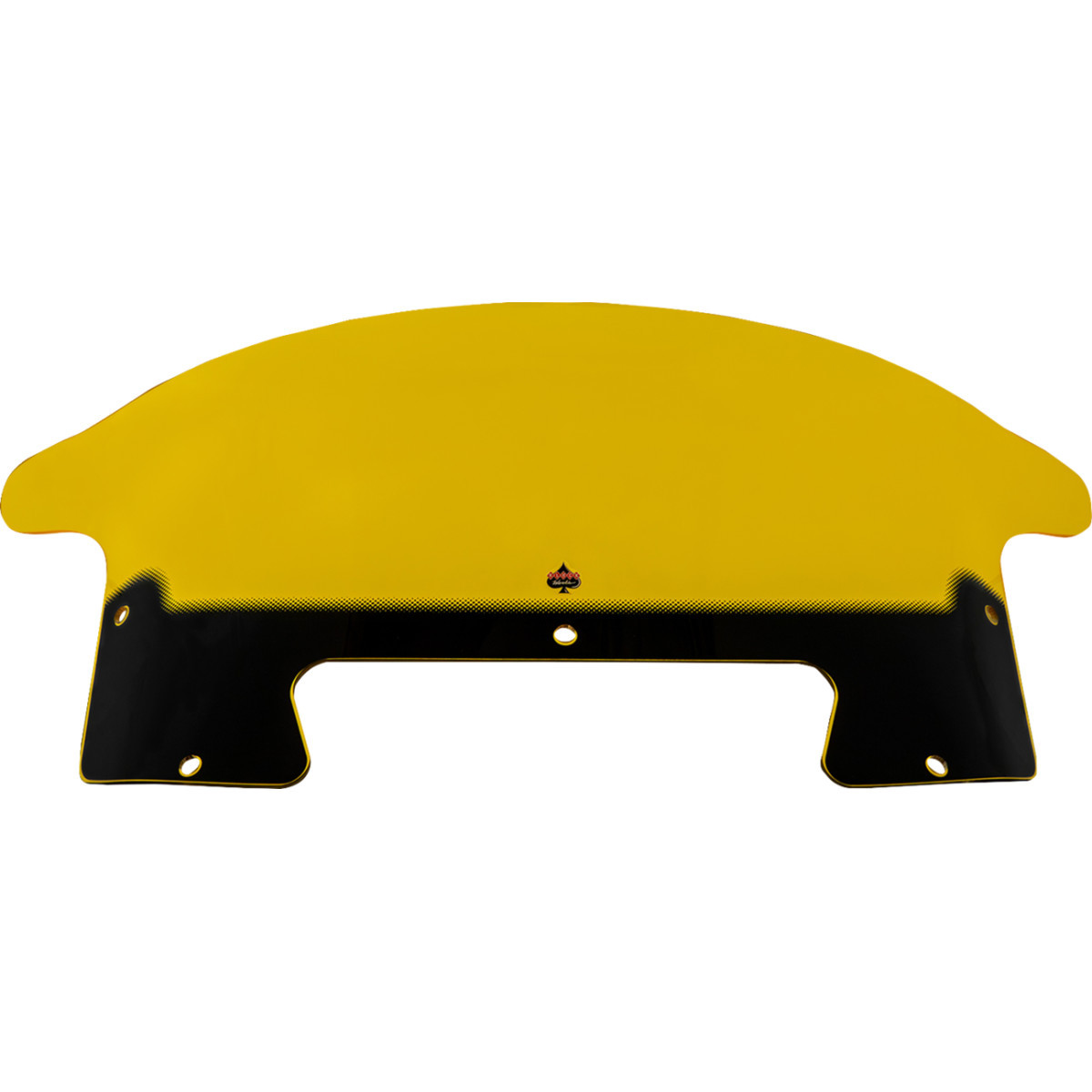 Klock Werks #KWW-04-0653 - Windshield - 9" - Yellow - Chieftain PowerPlus/Roadmaster PowerPlus