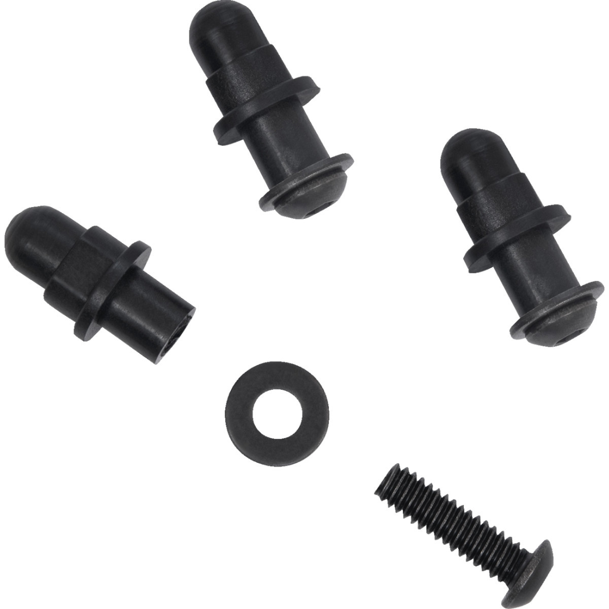 Memphis Shades #MSC1014 - Screw Set - Batwing - Black