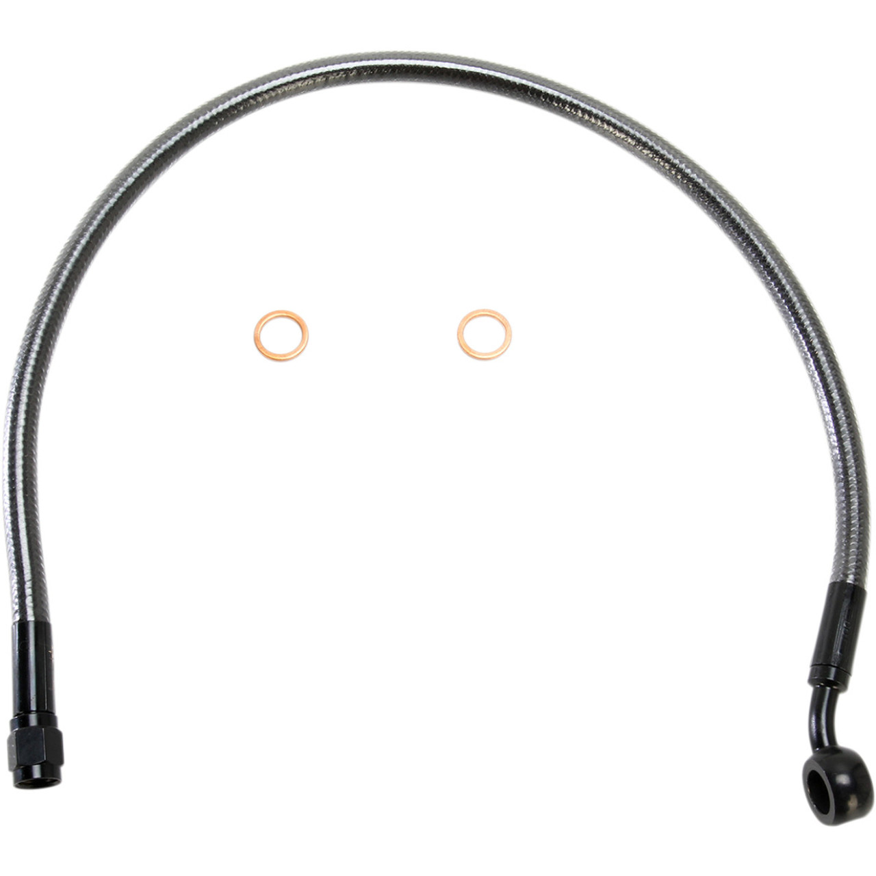 Brake Line - Front - Black Pearl - 35° 10 mm - 19"
