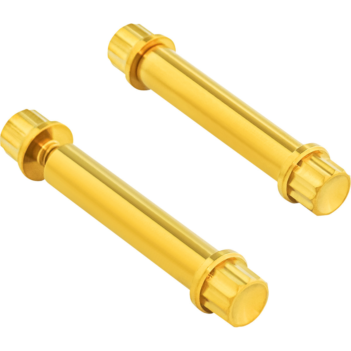 Arlen Ness #300-805 - Bolt Kit - Footpeg - 12-Point - Titanium - Gold