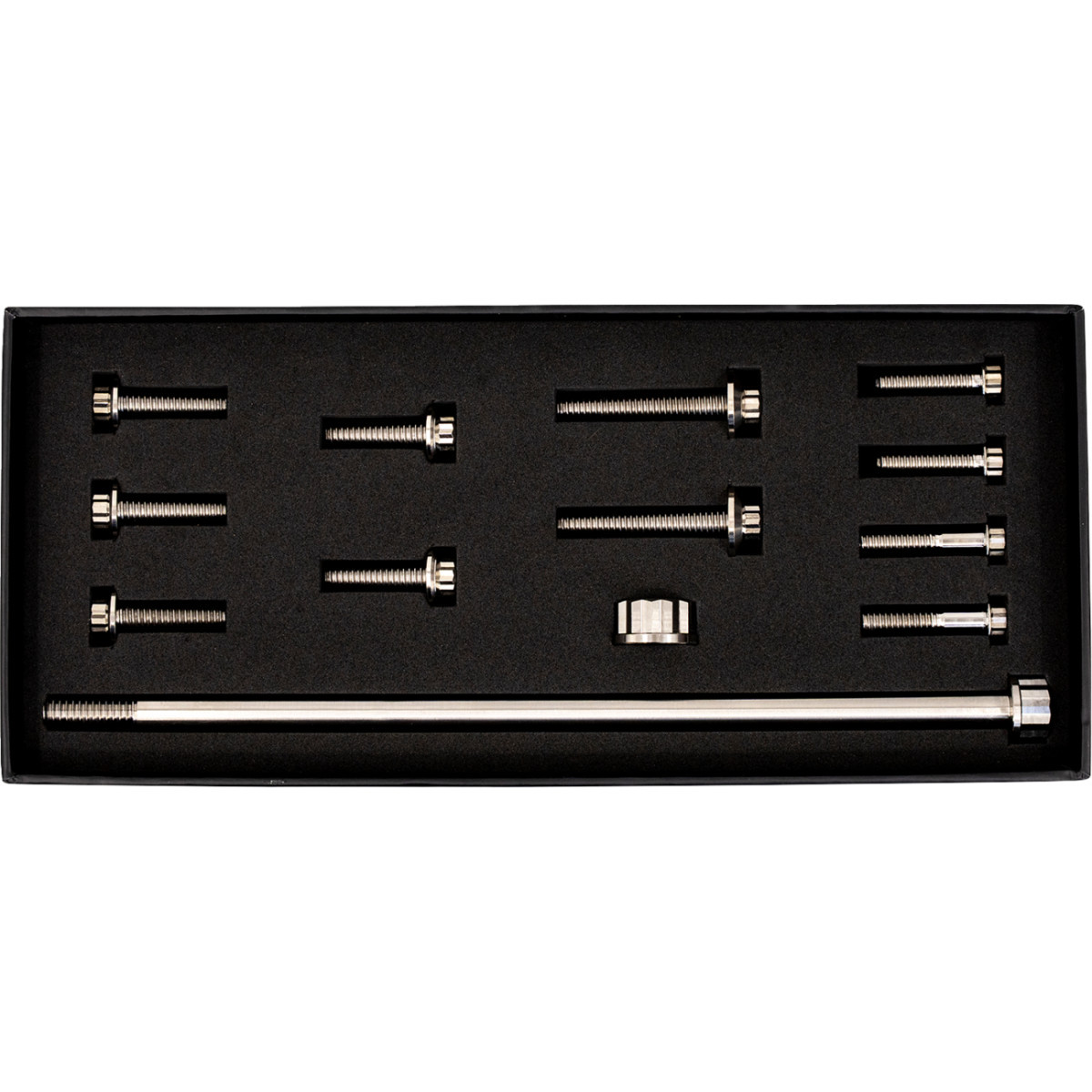 Trask #TM-1050-E - Bitchin' Bolts Hardware Kit - Titanium - M8 - Motor Mount