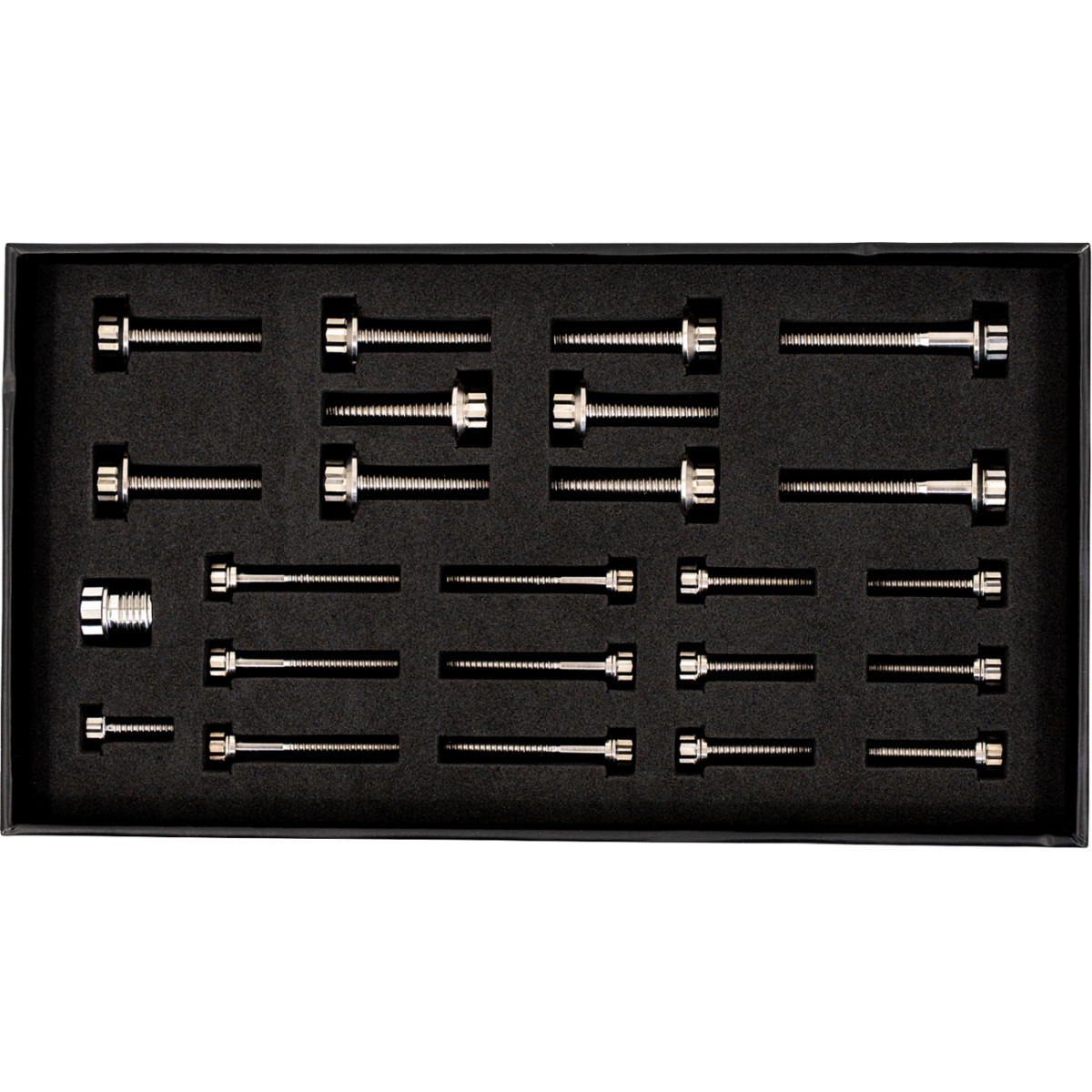 Trask #TM-1050-I - Bitchin' Bolts Hardware Kit - Titanium - M8 - Transmission