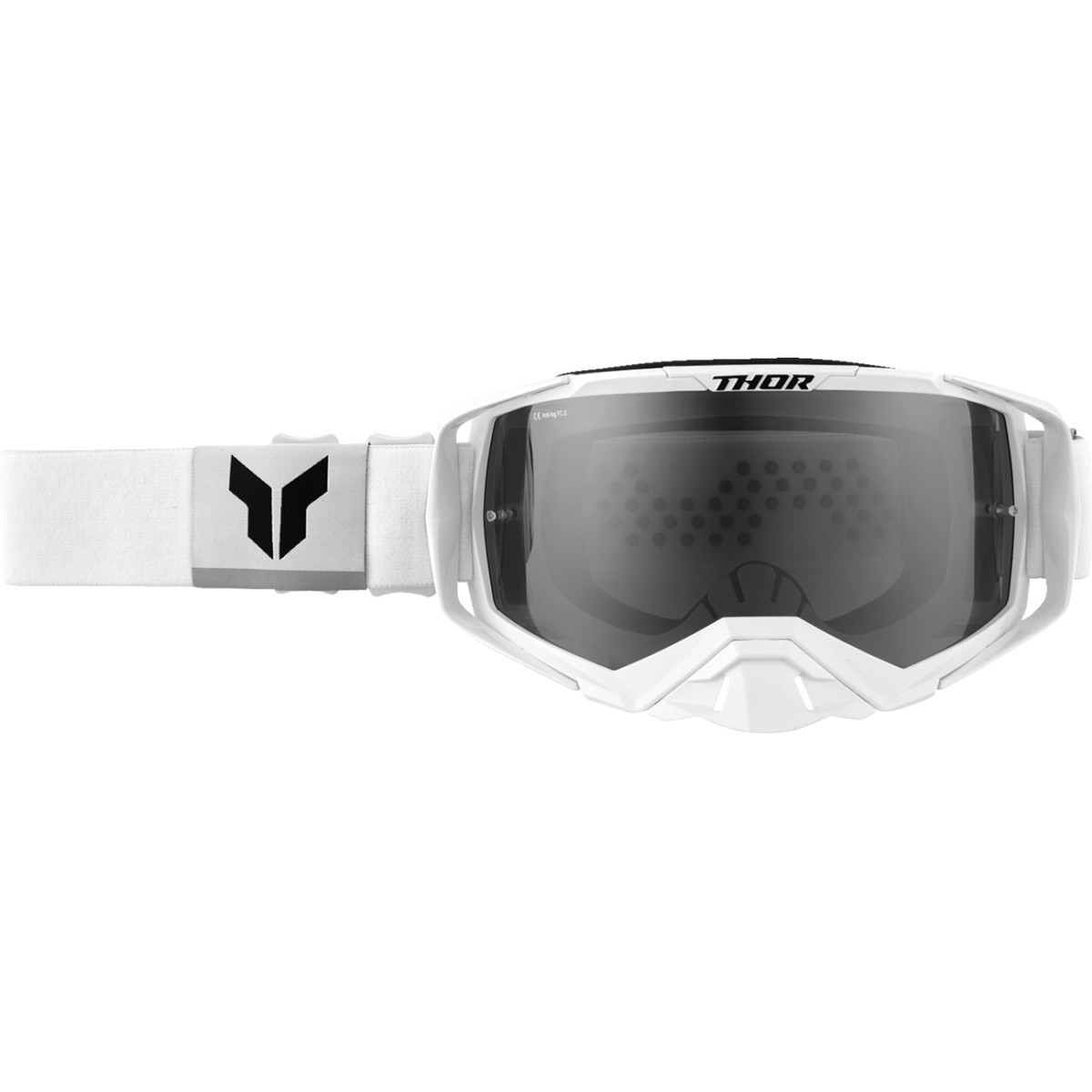 Thor - Activate Goggle - Iconic - White - Silver Mirror Lens