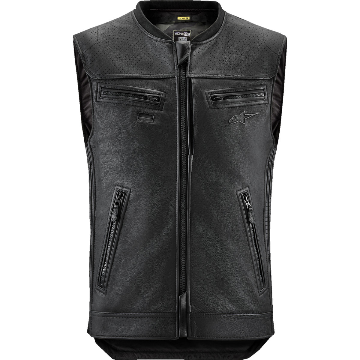 Alpinestars Tech-air #6505225-10-S - Tech-Air® 3 v2 Leather Vest - Black - Small