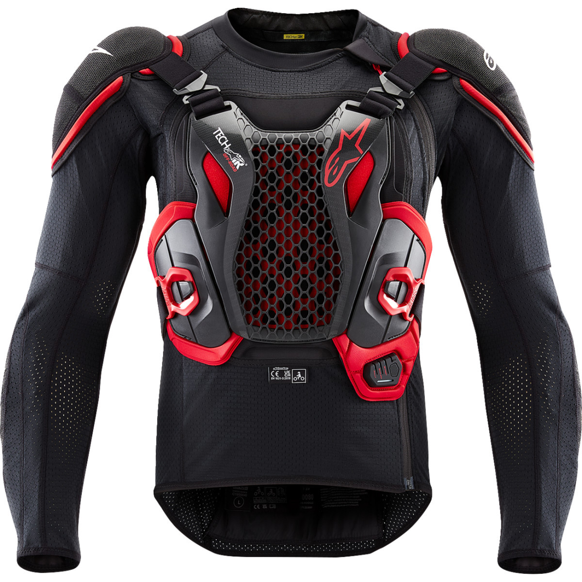 Alpinestars Tech-air #6507123-13F-S - Tech-Air® v2 Off-Road System - Black/Red - Small