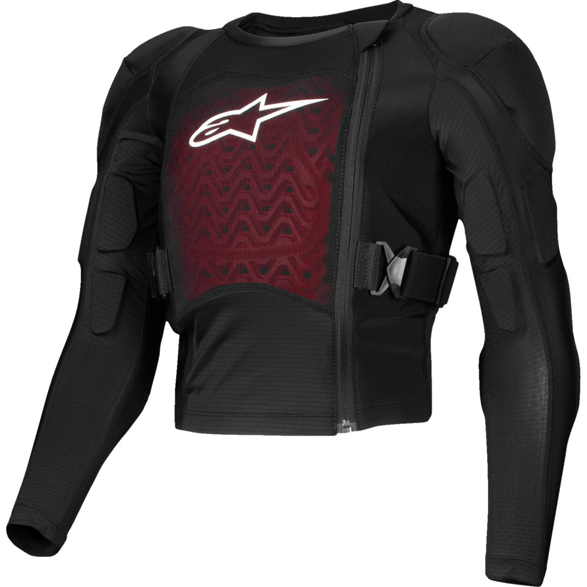 Alpinestars #6540126-12-L - Youth Bionic Plasma LT Jacket - Black/White - Large