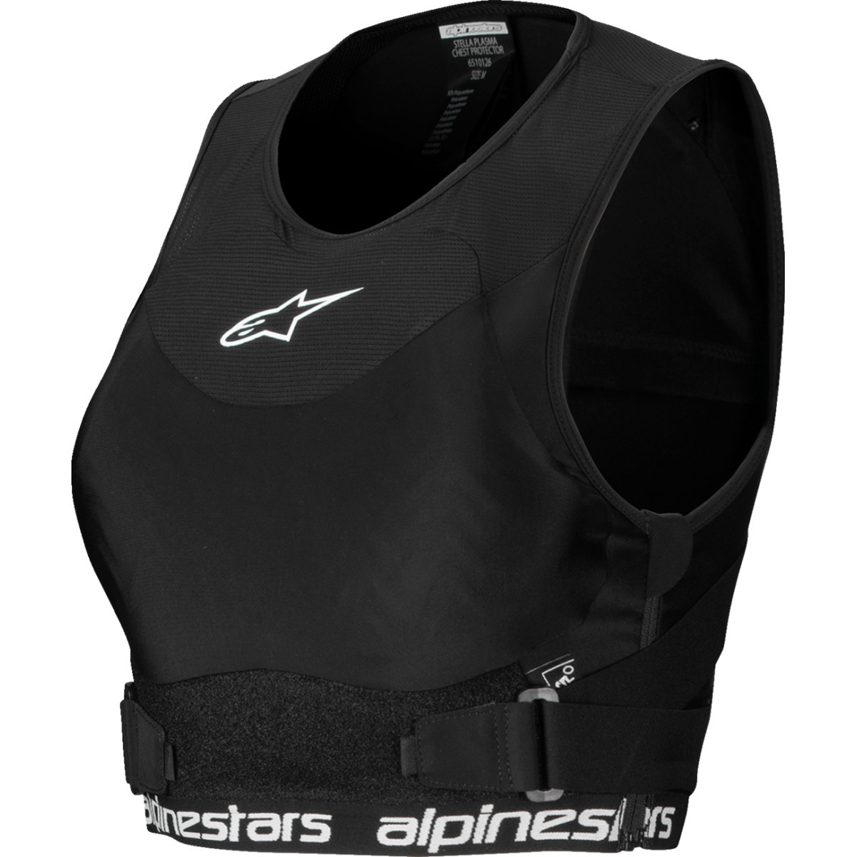 Alpinestars #6510126-12-L - Stella Plasma Roost Guard - Black/White - Large