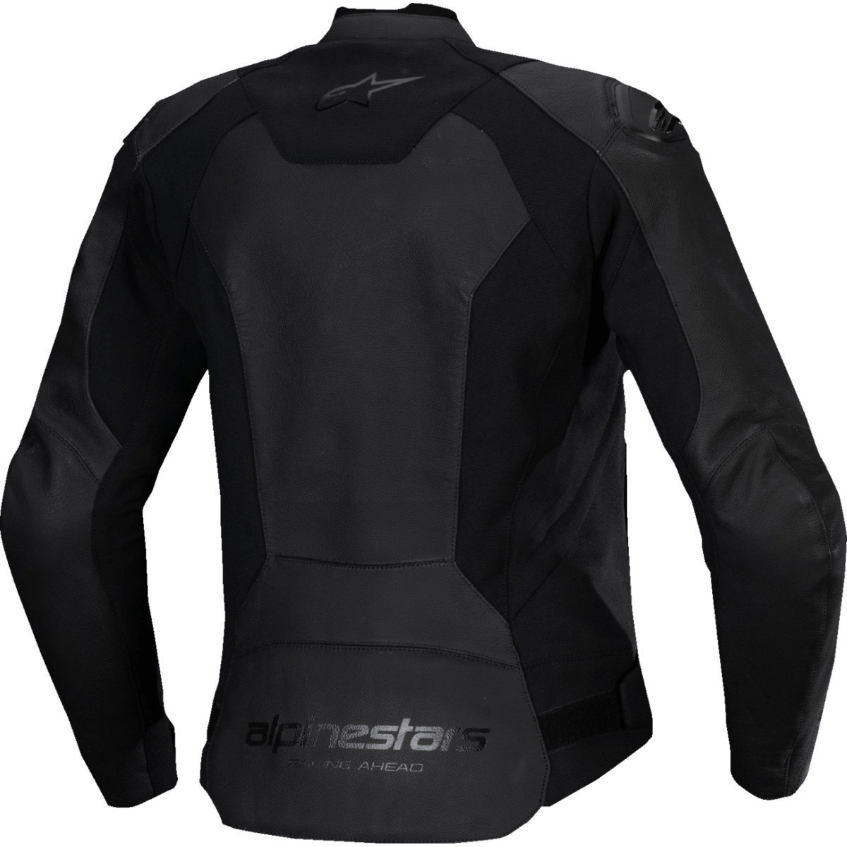 Alpinestars #3113625-1100-38 - Stella Faster v3 Leather Jacket - Black/Black - US 2 / EU 38
