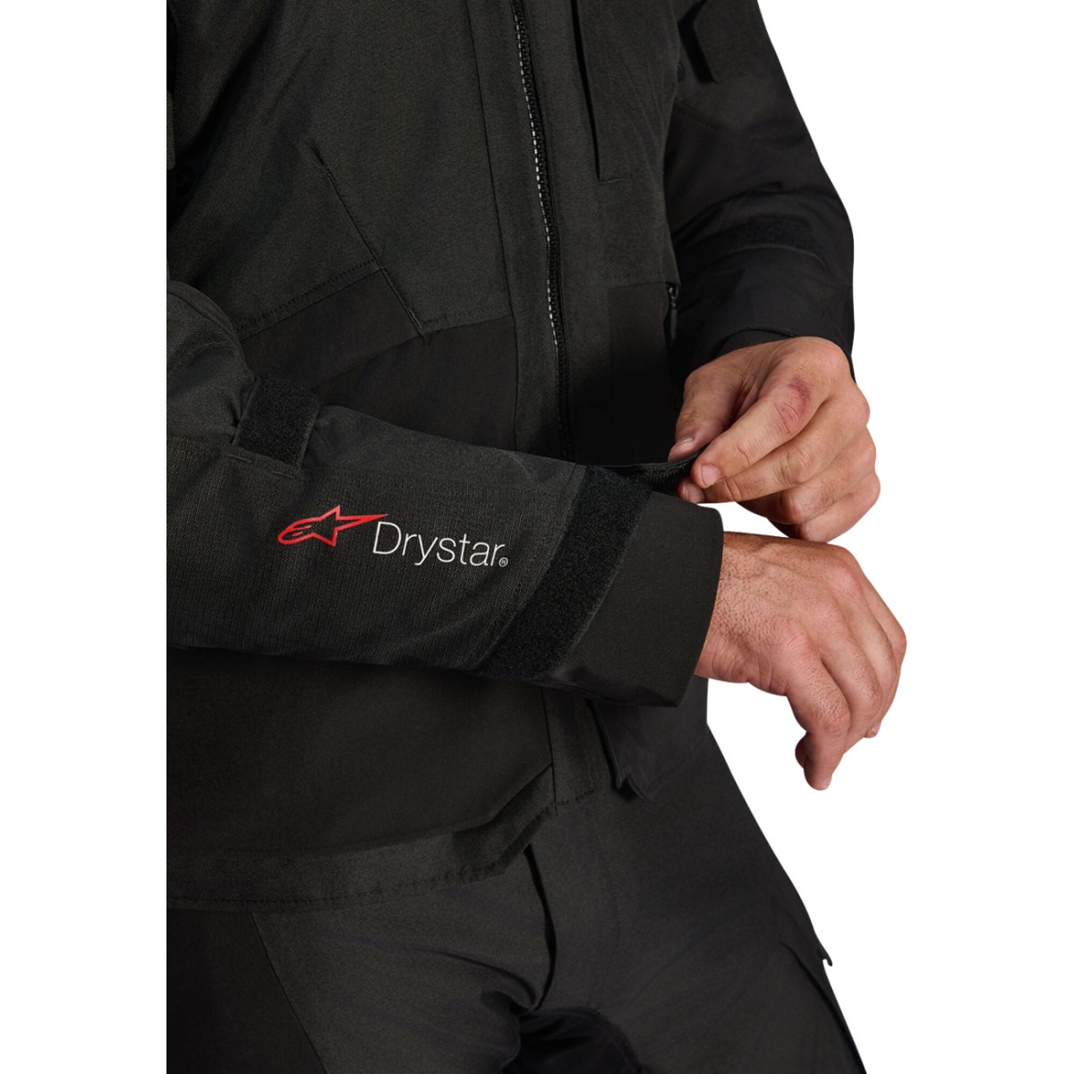 Alpinestars #3200526-10-XL - Andes v4 Drystar® Jacket - Black - XL