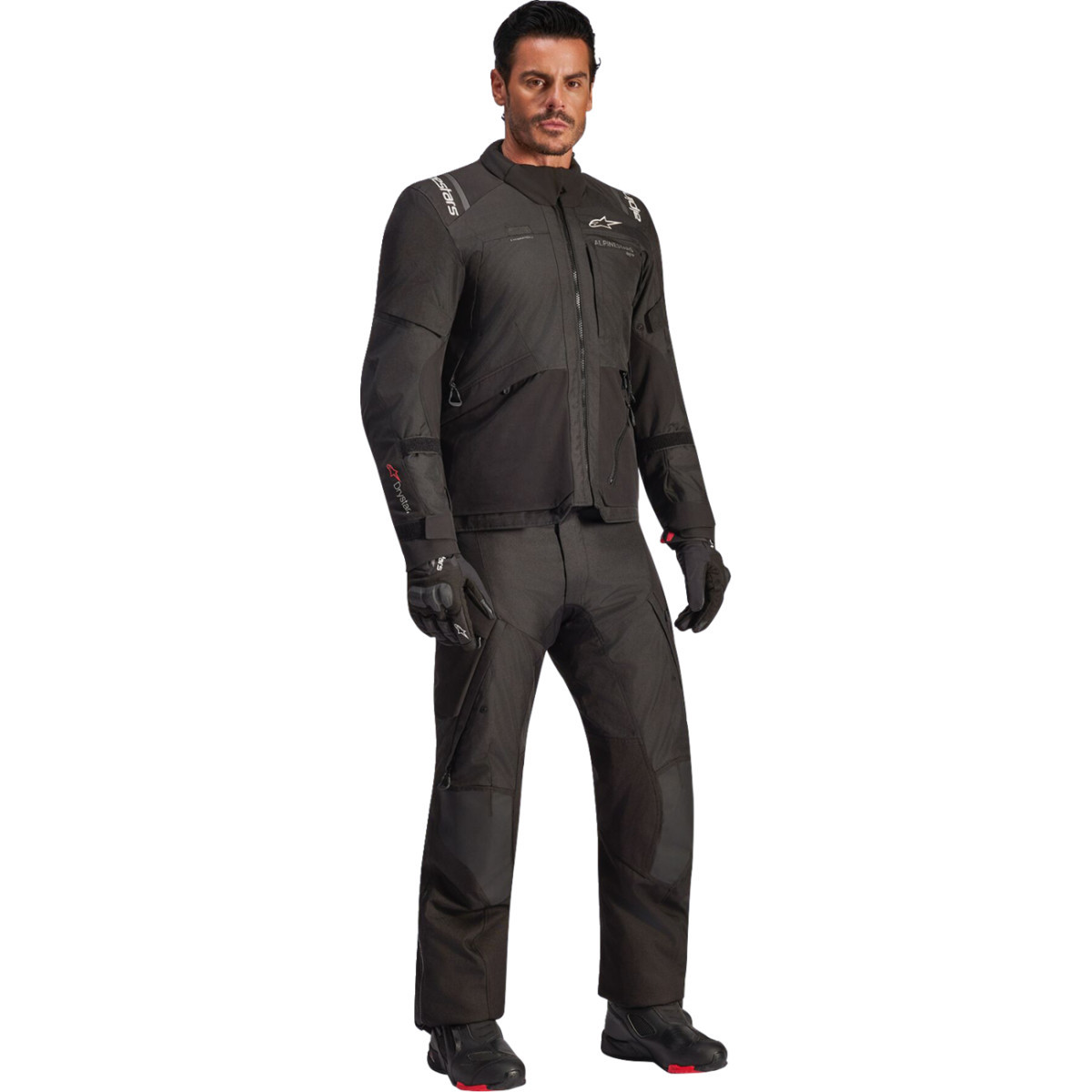 Alpinestars #3200526-10-2X - Andes v4 Drystar® Jacket - Black - 2XL