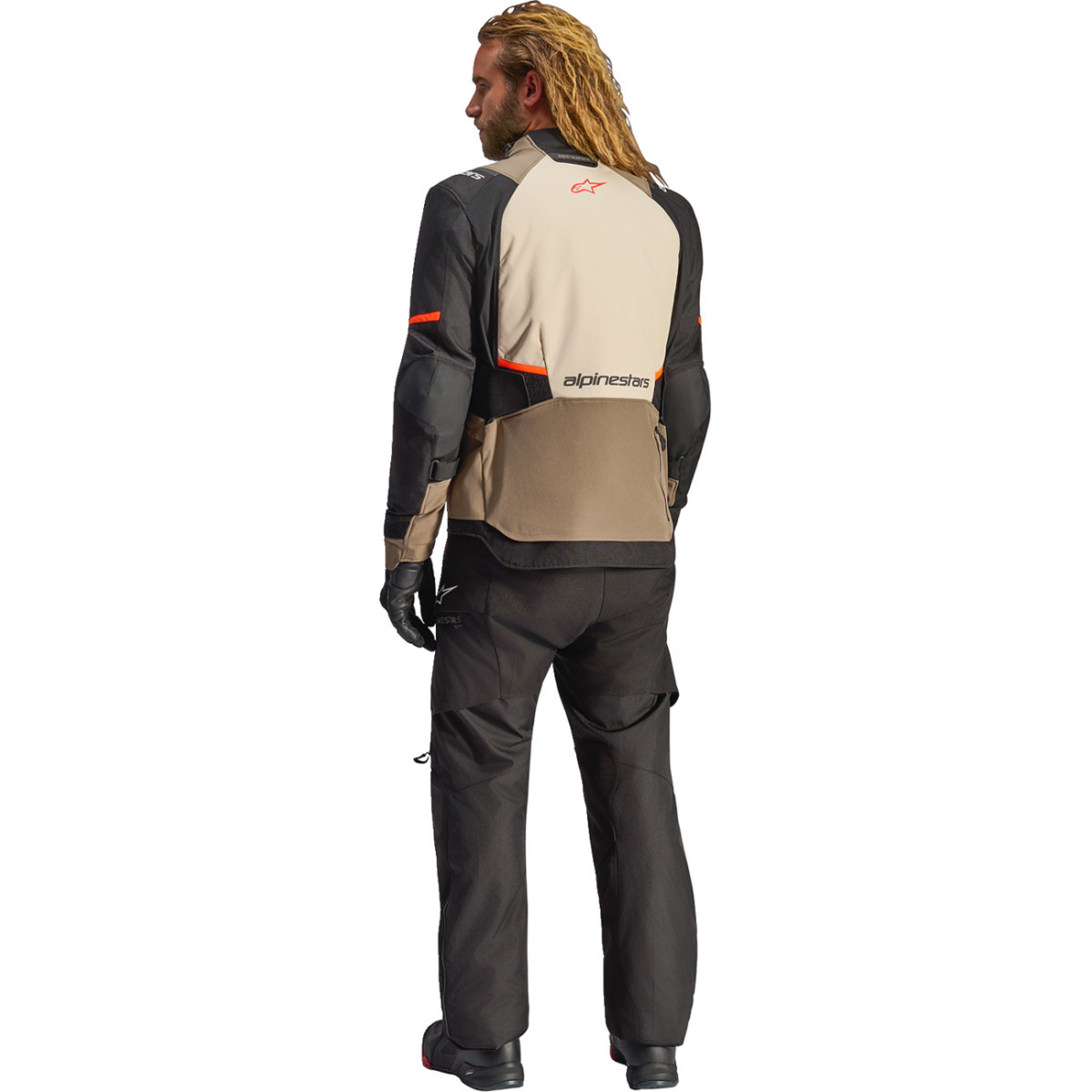 Alpinestars #3200526-9272-2X - Andes v4 Drystar® Jacket - Walnut/Mastic/Black - 2XL