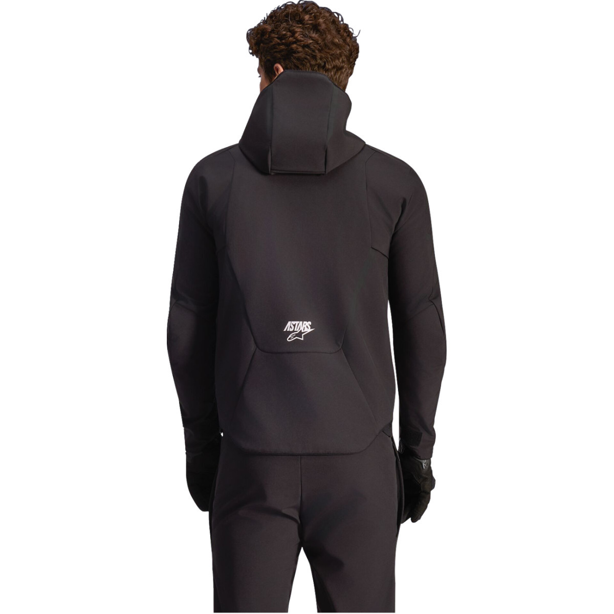 Alpinestars #3200226-1100-S - Aeroshell Waterproof Jacket - Black - Small