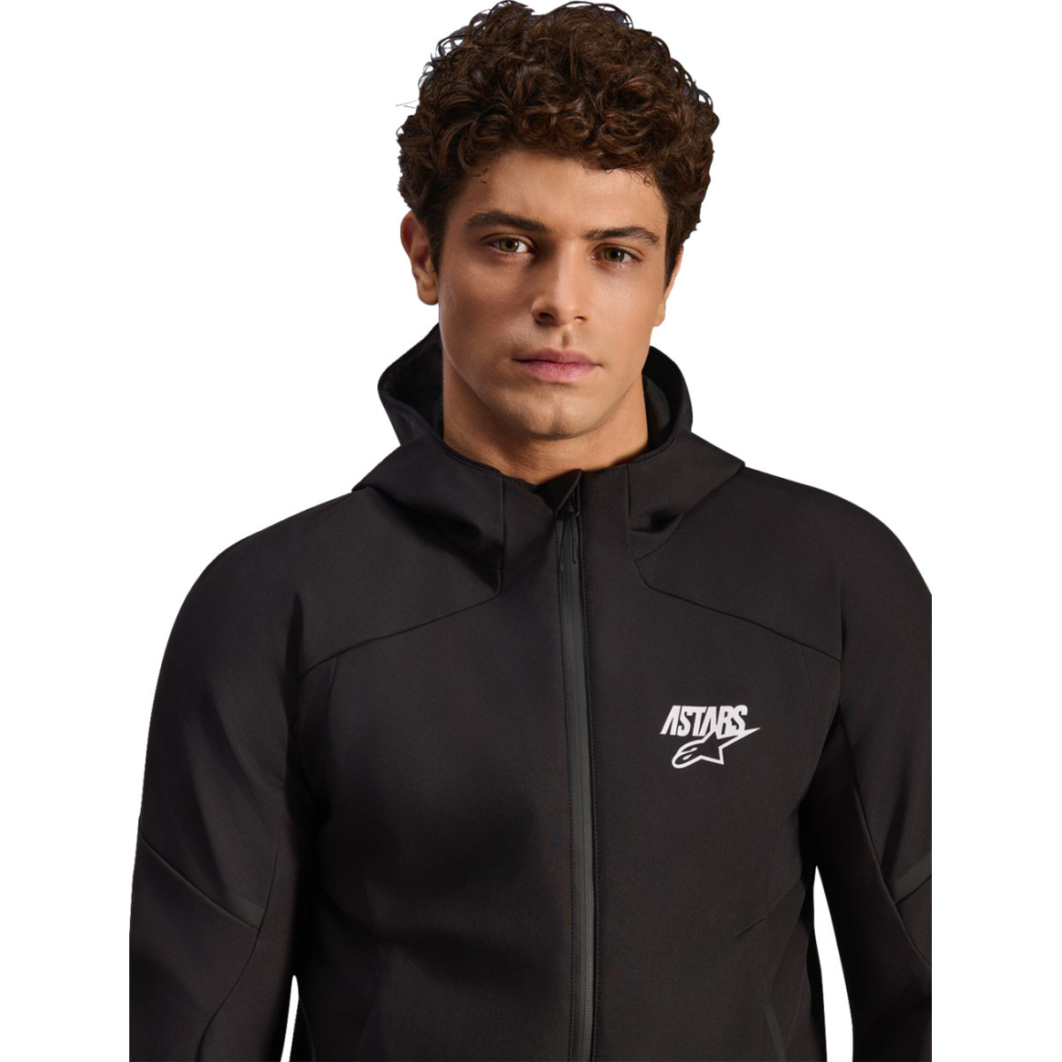 Alpinestars #3200226-1100-M - Aeroshell Waterproof Jacket - Black - Medium