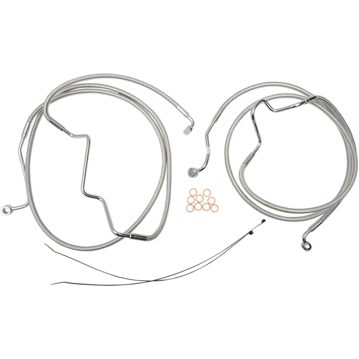 Magnum Shielding #AS57016 - Brake Line - Polished Stainless