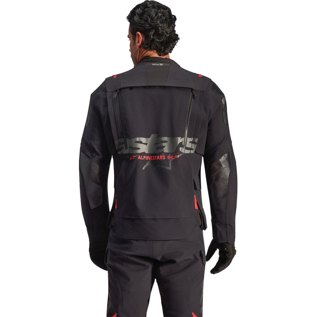 Alpinestars #3200426-1065-XL - Halo Pro Drystar® XF Laminated Jacket - Black/Dark Shadow - XL